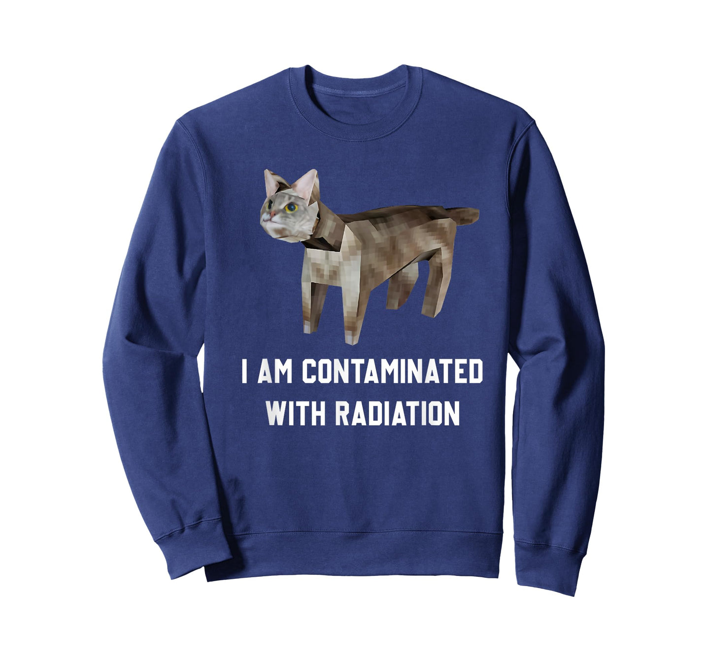 I Am Contaminated Funny Cat Meme T-Shirt