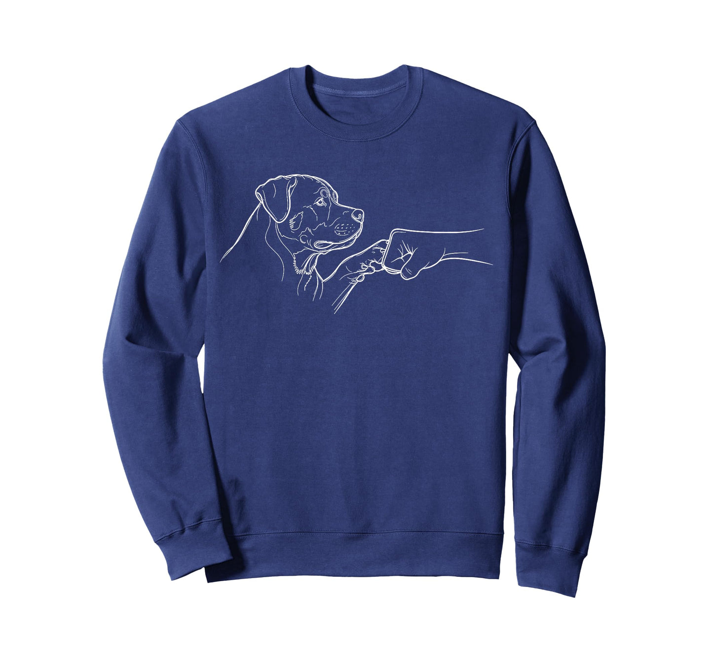 Rottweiler Punch Hand Friendship Fist Bump Dog Lovers T-Shirt