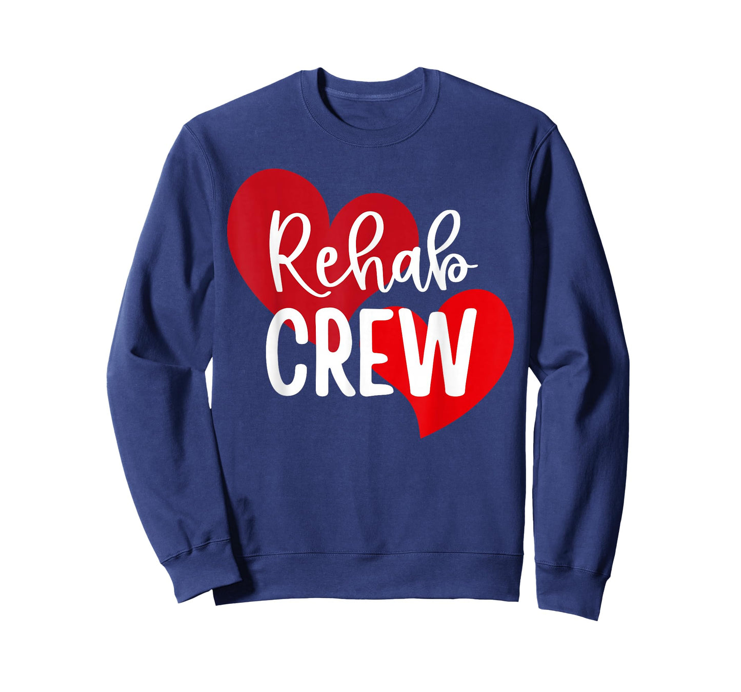 Rehab Crew Valentine Day Rehabilitation Physical Therapist T-Shirt