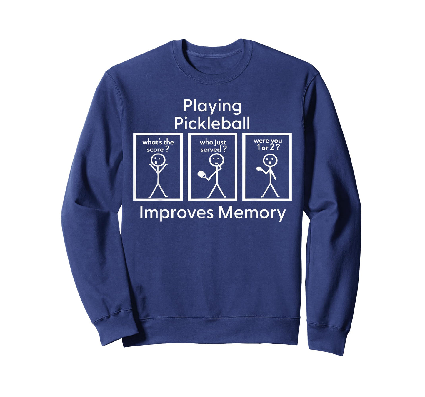 Playing Pickleball Improves Memory Pickle Ball Game Day T-Shirt