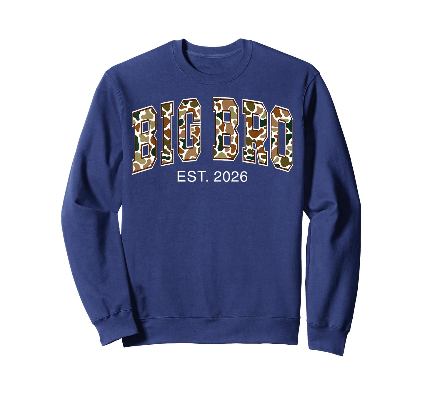 Big Bro Est 2026 New Big Brother Announcement Camo T-Shirt