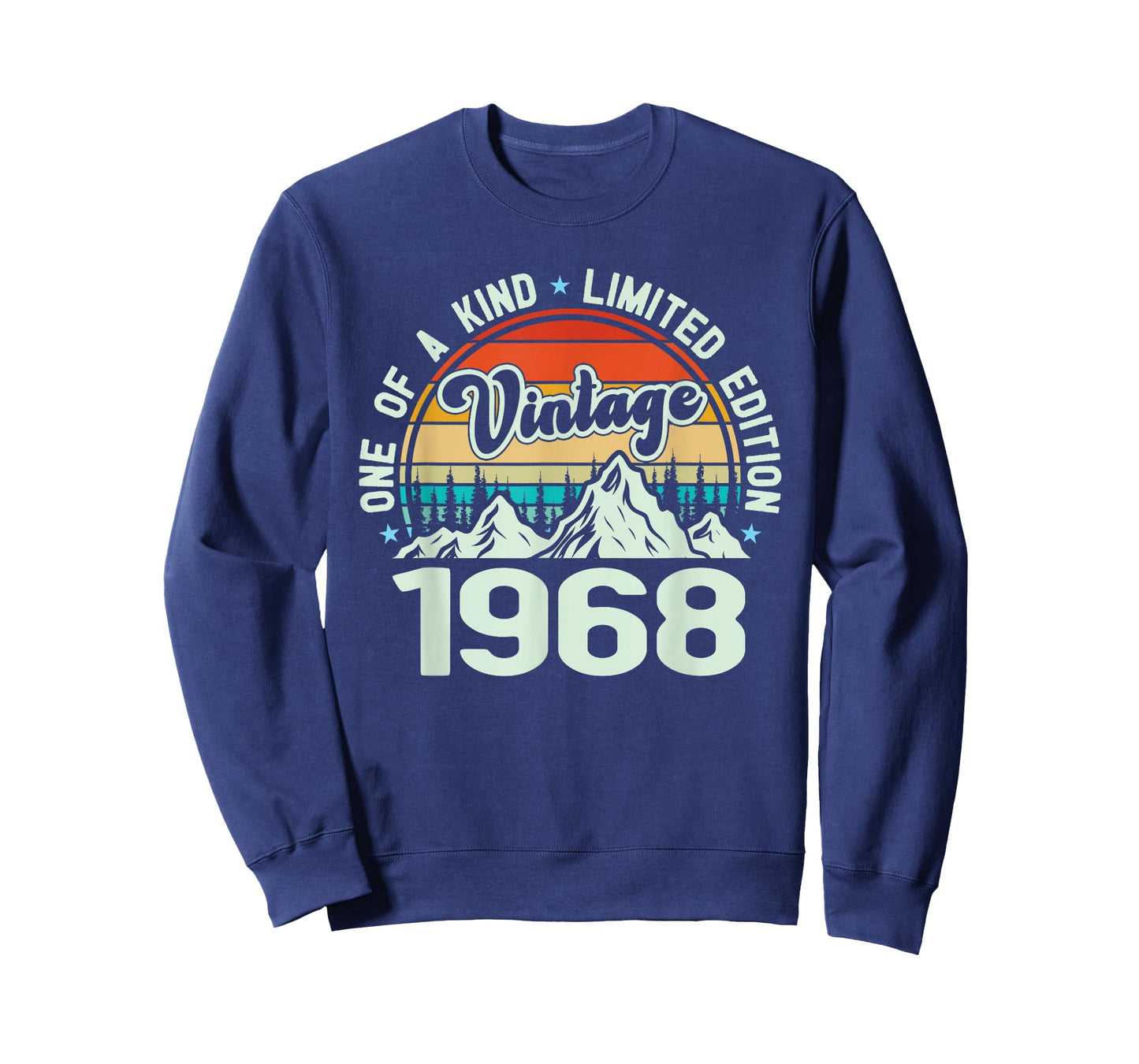 Vintage 1968 One of A Kind Mountain Graphic, 1968 Birthday T-Shirt