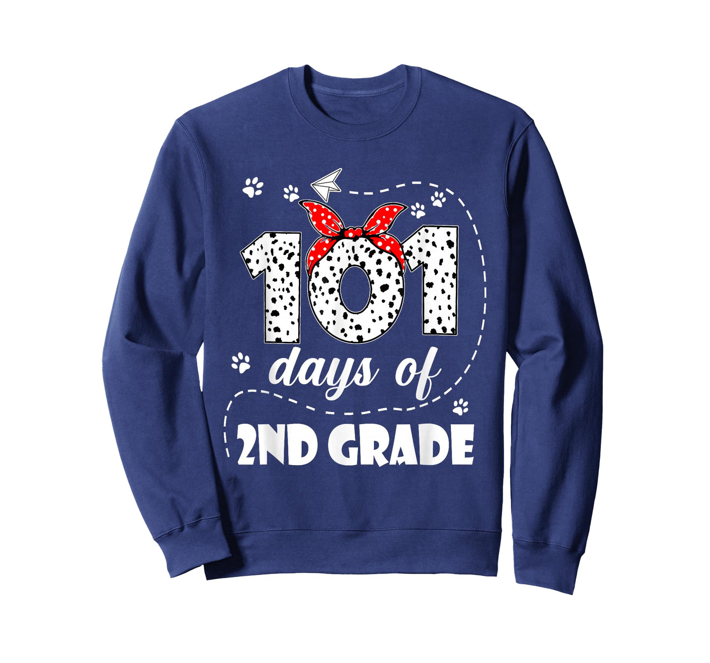 101 Days 2nd Grade 100 Days School Dog 100th Day Students T-Shirt