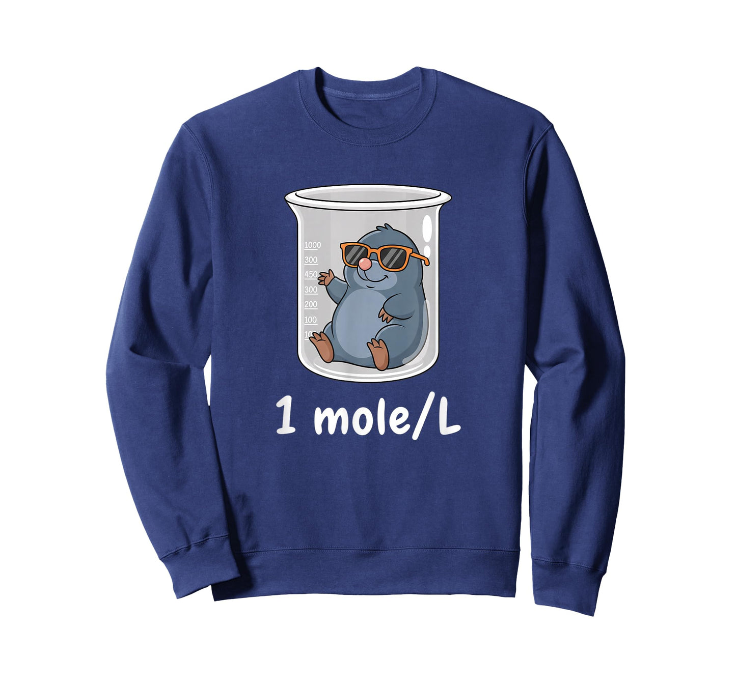 Science & Technology Funny Chemistry 1 Mole L Cute Mole T-Shirt
