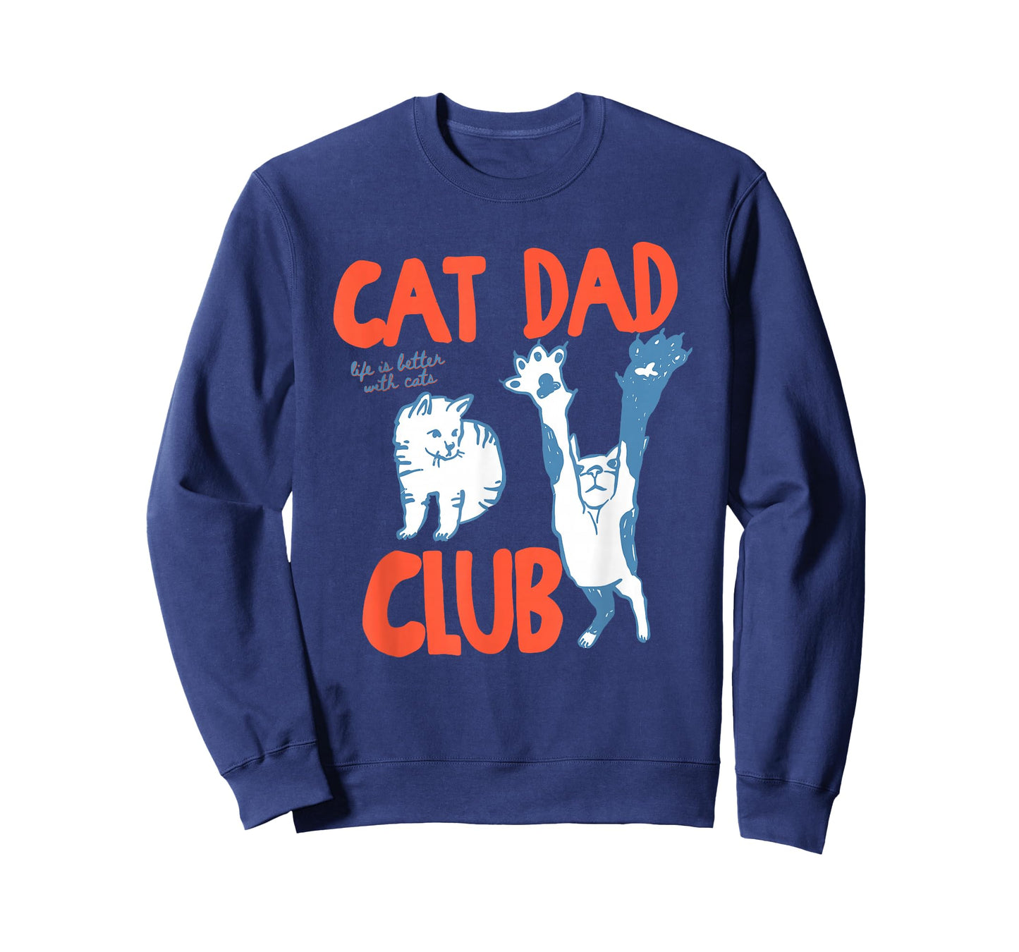 cat dad Club T-Shirt