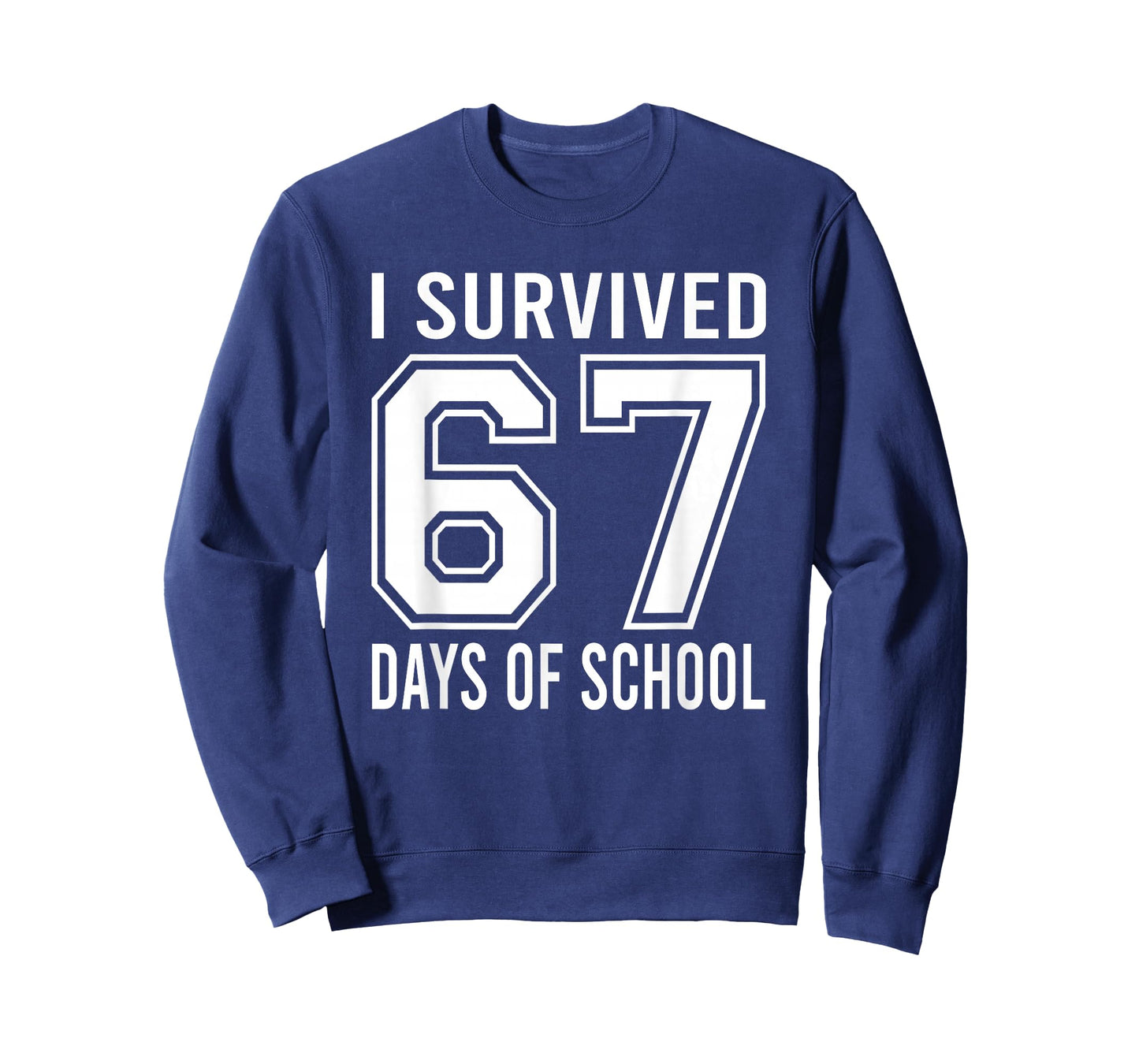 I Survived 67 Days of School Funny Meme Teacher Student T-Shirt
