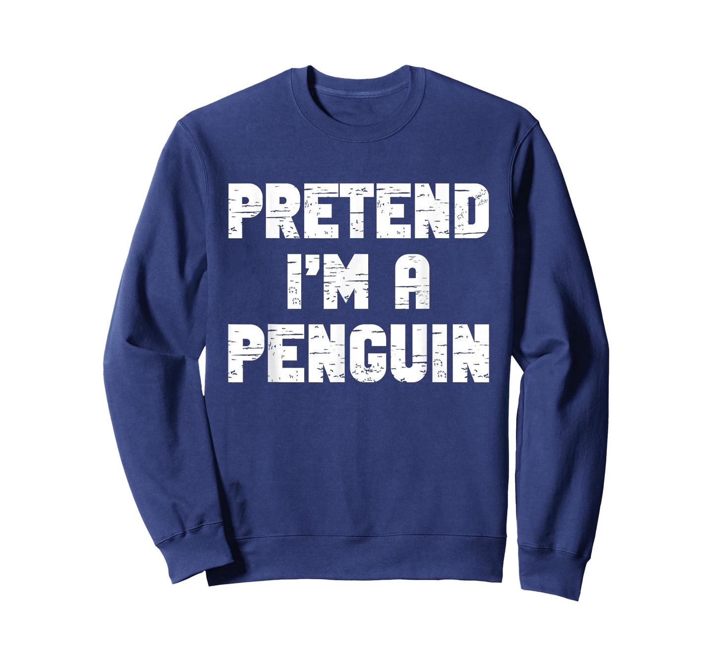 Halloween Pretend I'm A Penguin Costume Lazy Adult Kids T-Shirt