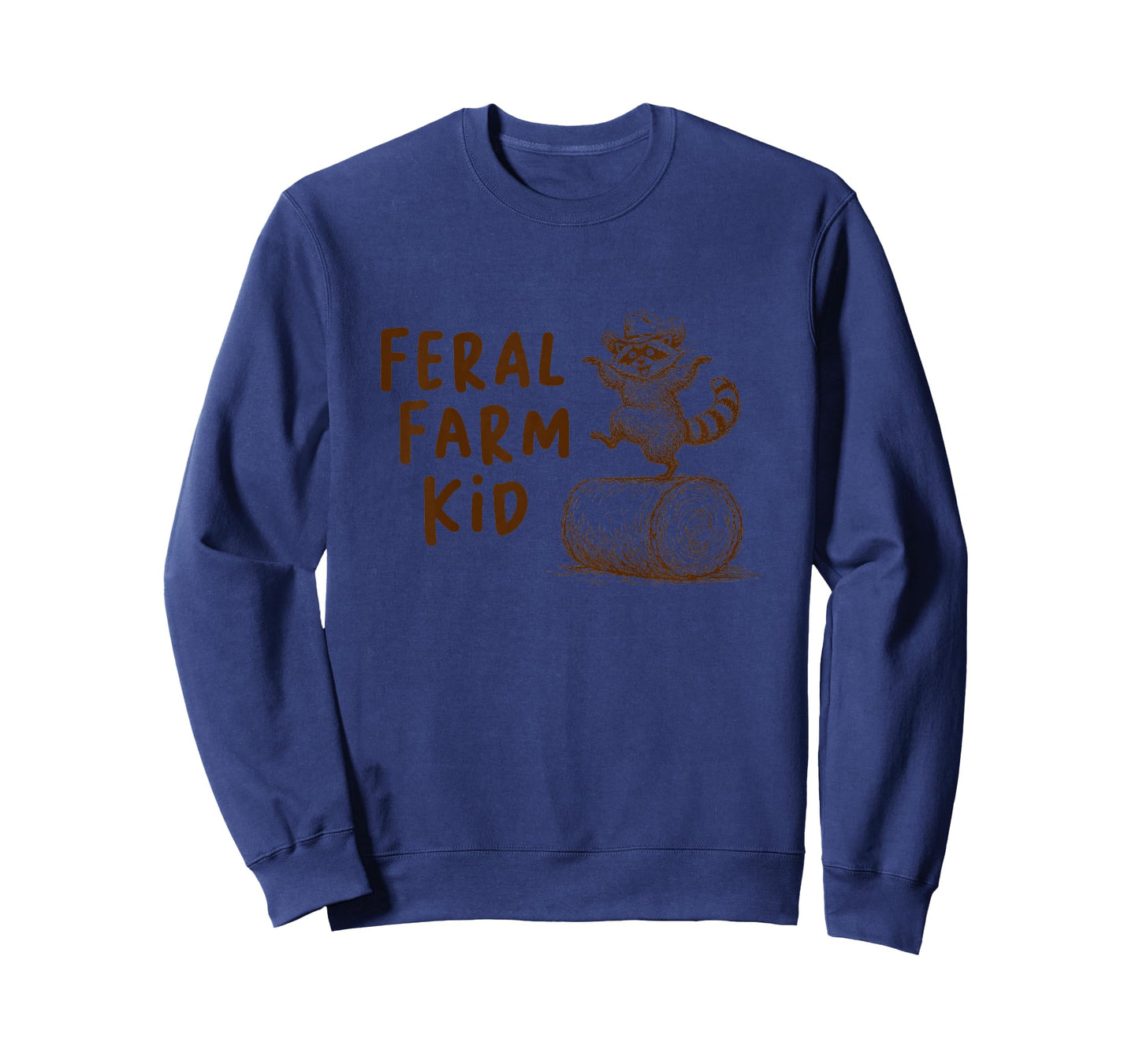 Feral Farm Kid Raccoon Future Farmer Farming Lover Toddler T-Shirt
