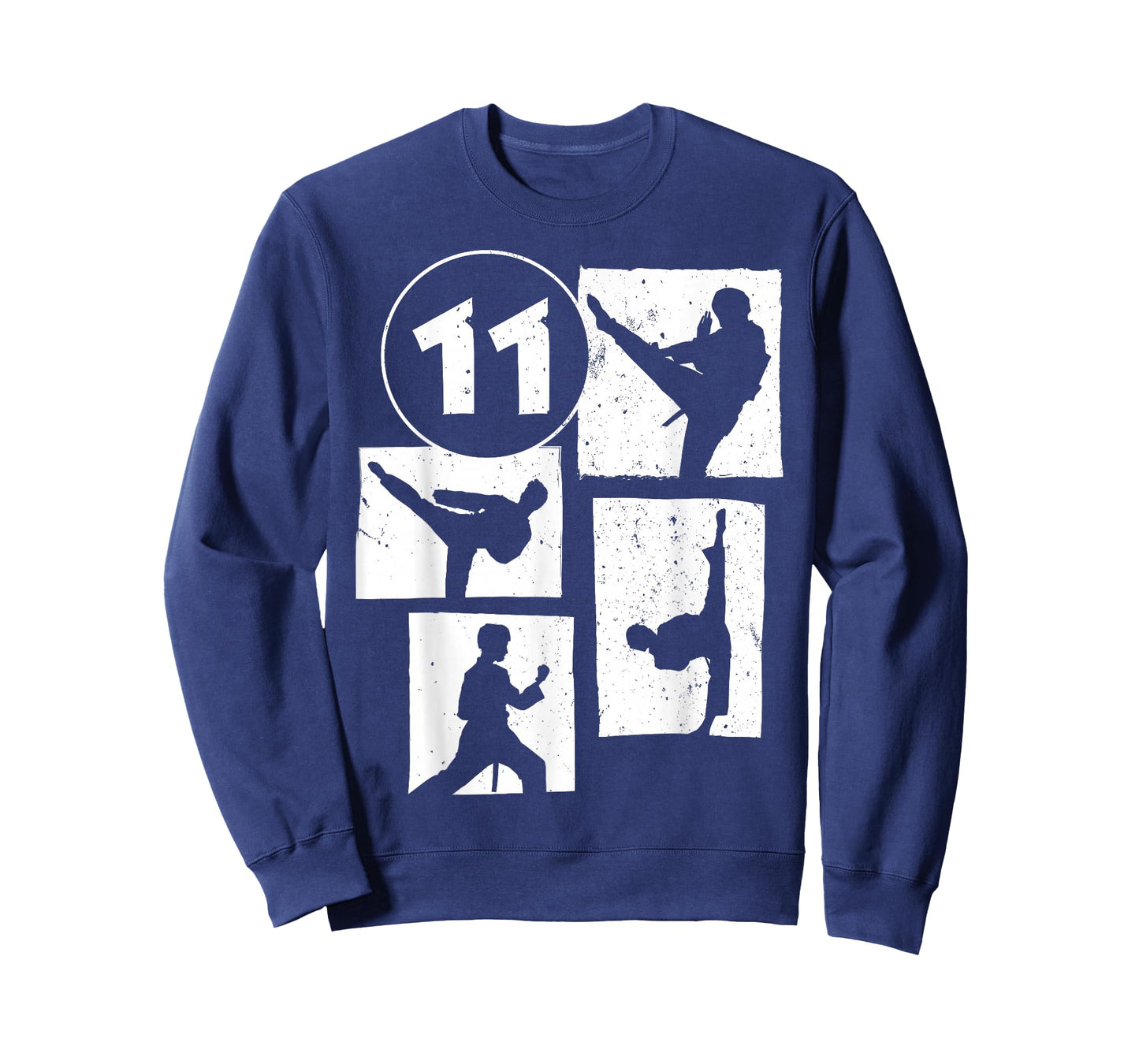 11th Birthday Karate Taekwondo 11 Years Old Boy Martial Arts T-Shirt