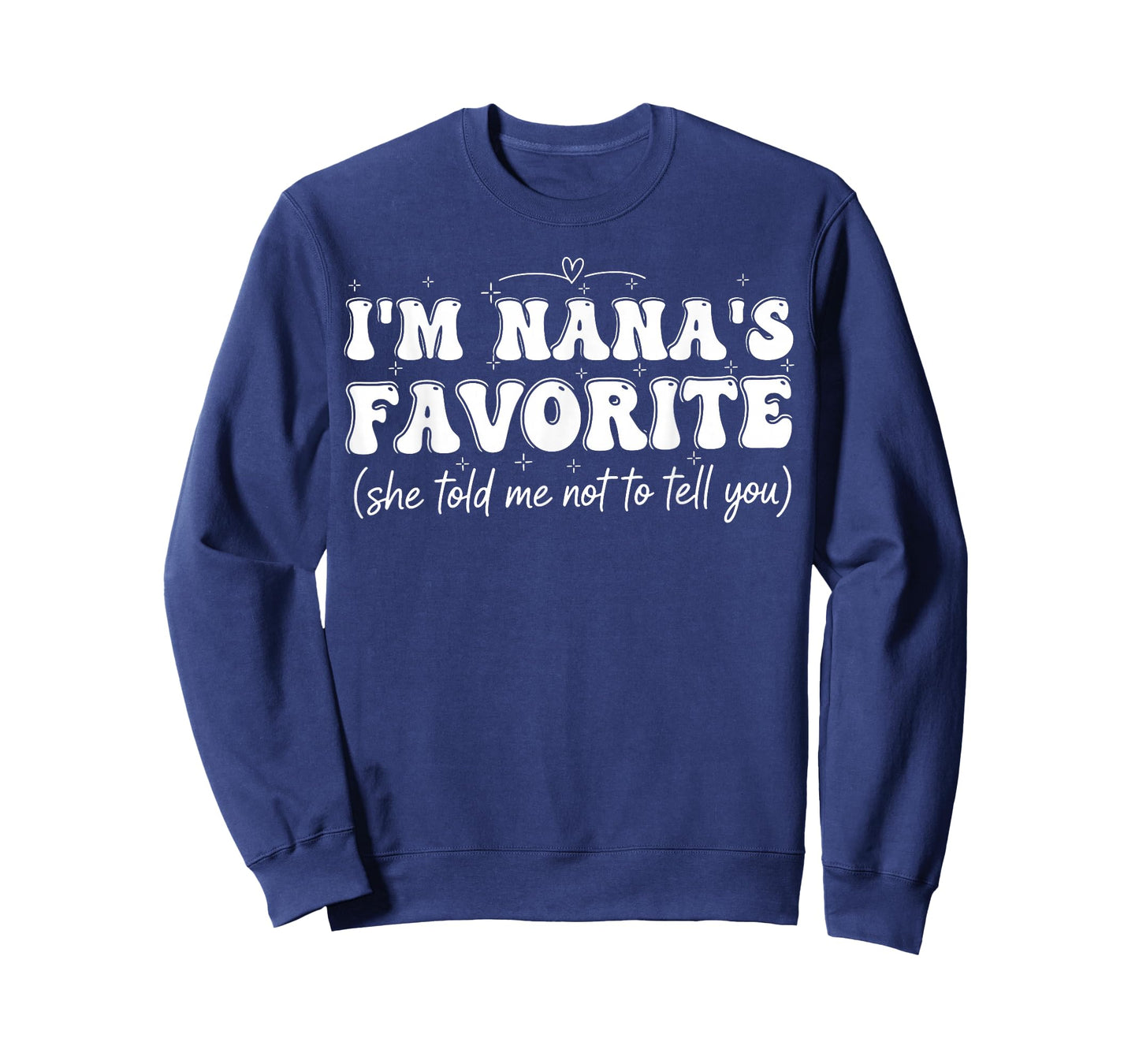 Funny Nanas Favorite Son Daughter I'm Nana's Favorite Retro T-Shirt