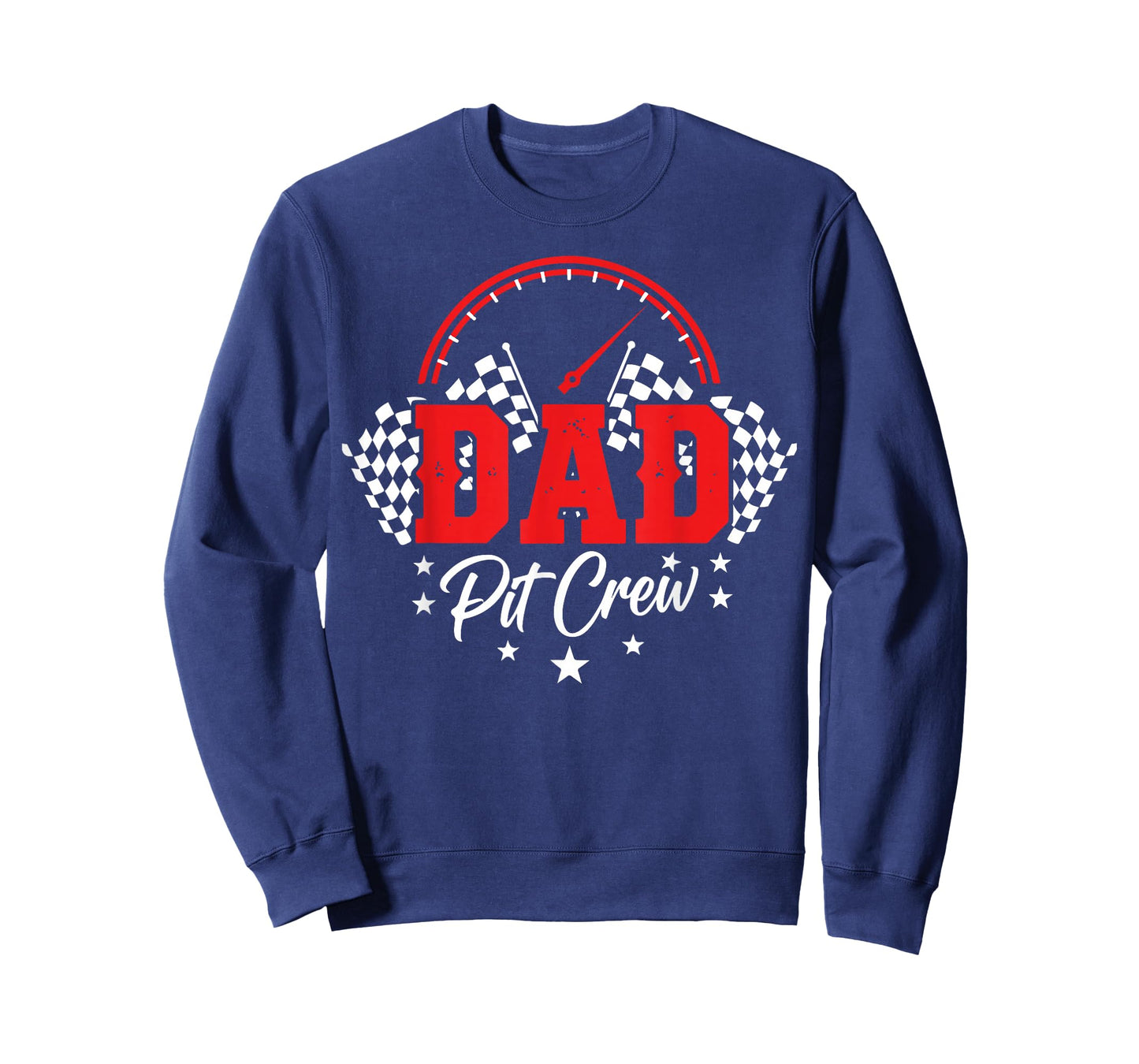 Dad Pit Crew Birthday Party Race Car Racing Family Matching T-Shirt