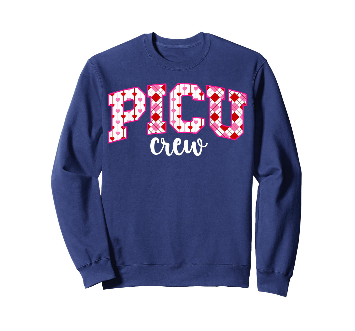 PICU Crew Valentine PICU Nurse Valentines Day PICU Nursing T-Shirt