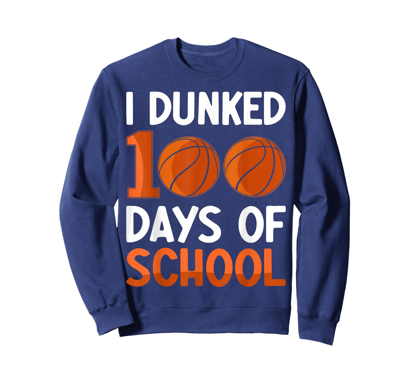 School Basketball Teacher Basketball 100 Day of School Kids T-Shirt