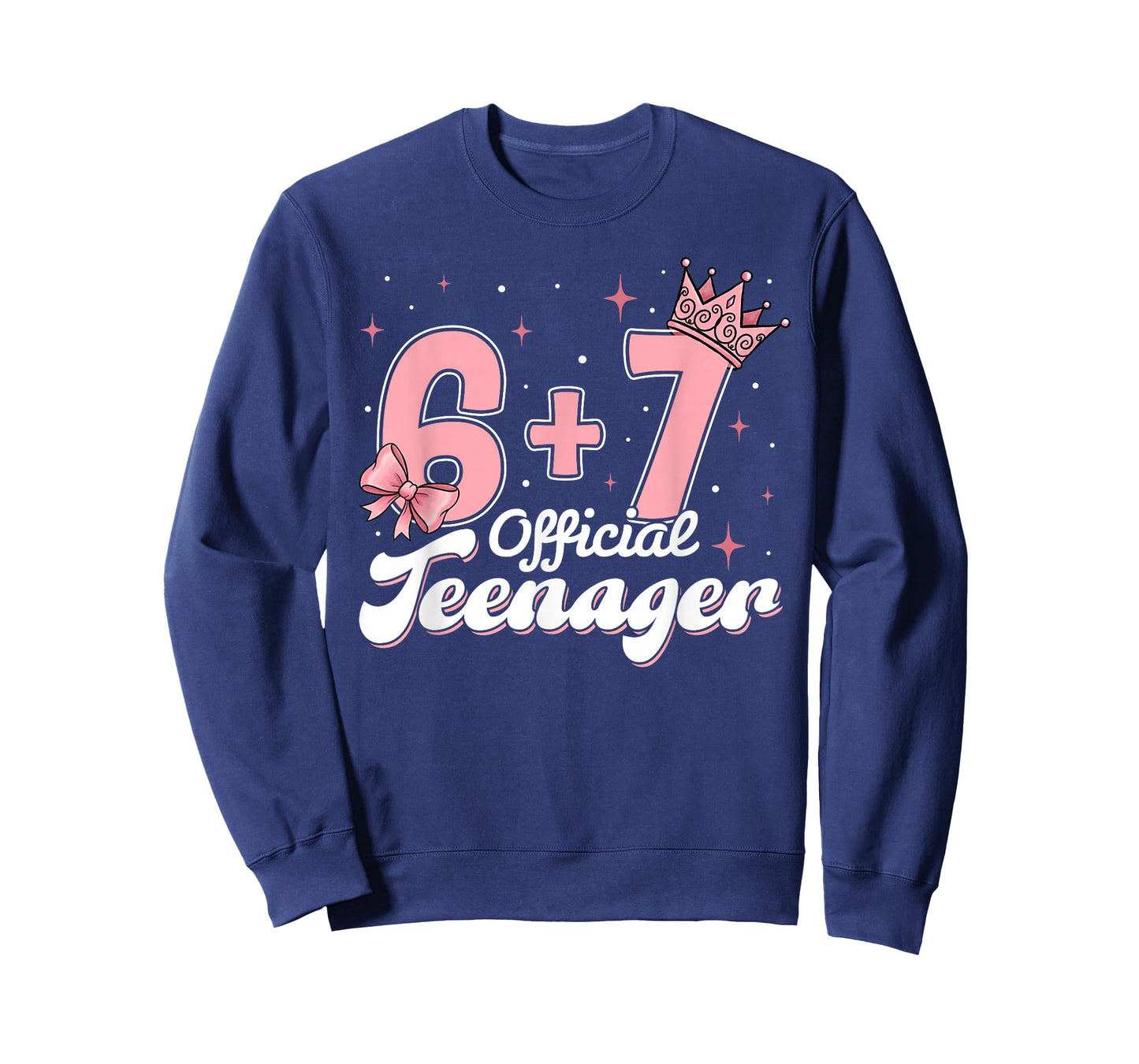 Pink Coquette 13th Birthday 67 Meme 6+7 Official Teenager T-Shirt