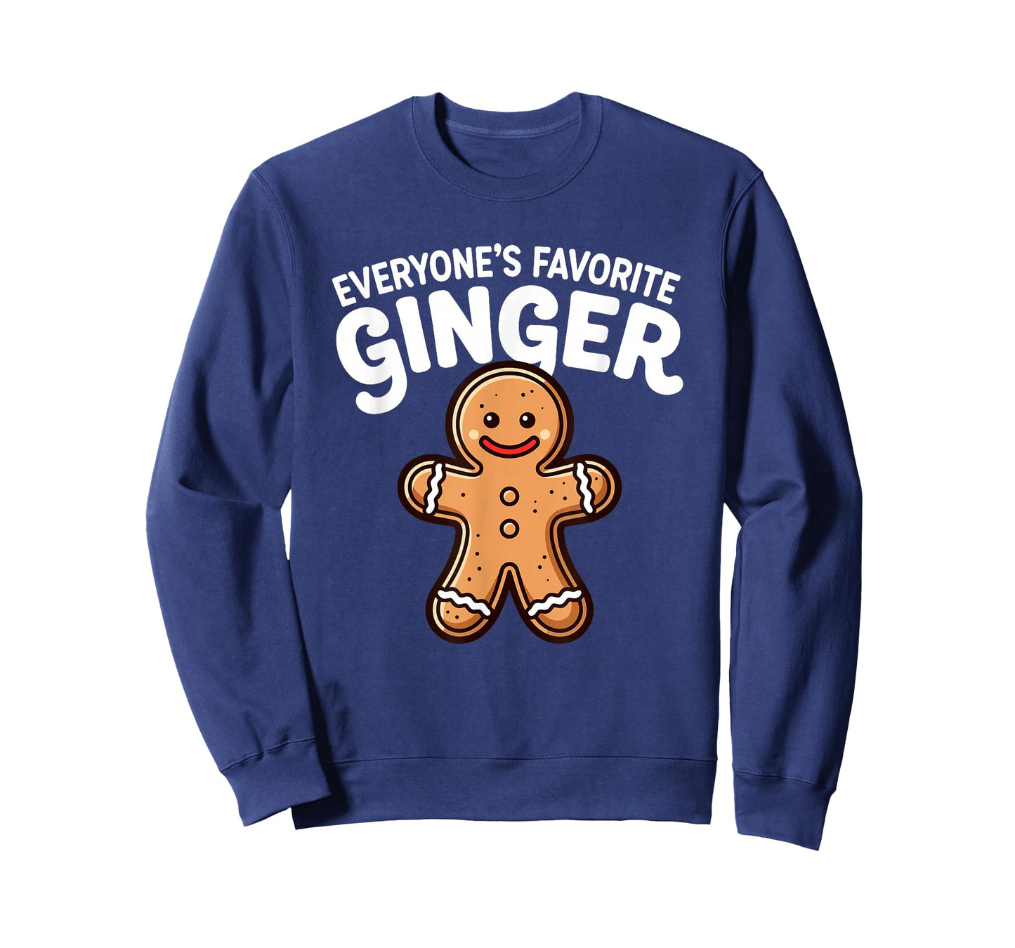 Everyone's Favorite Ginger T Funny Gingerbread Man Christmas T-Shirt
