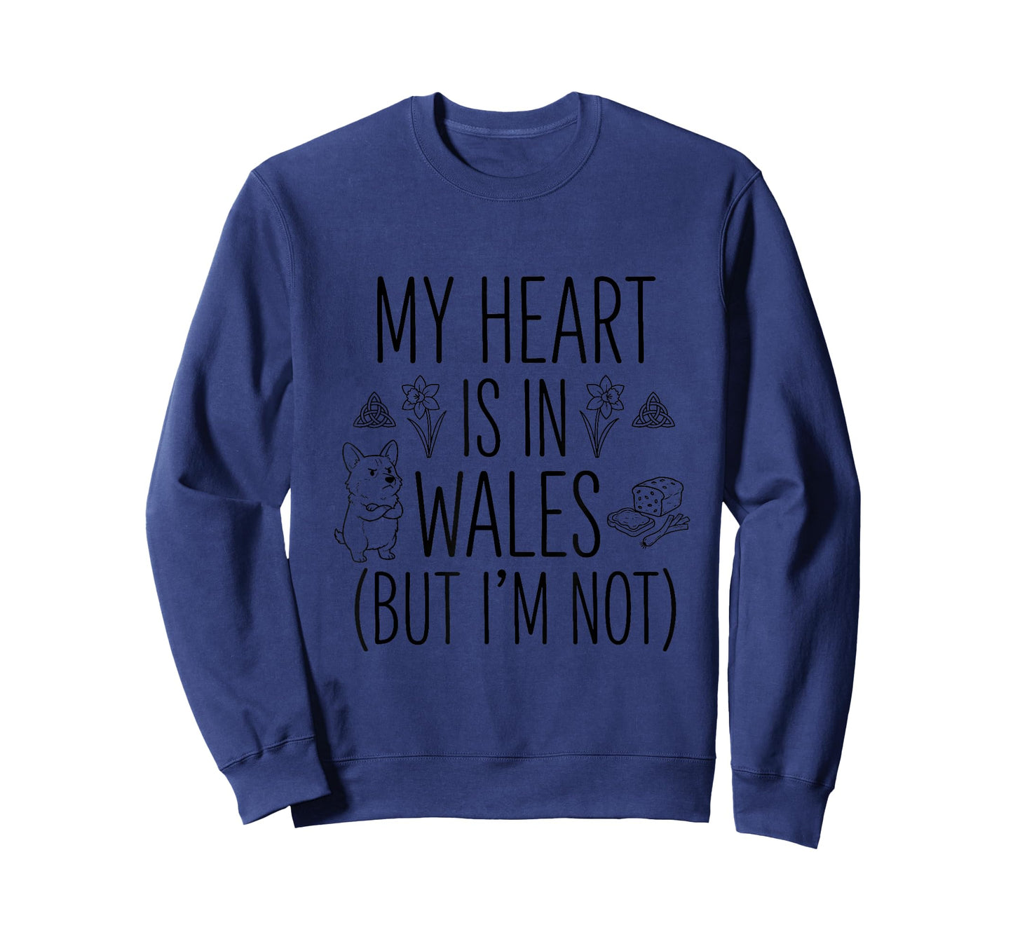 My Heart is in Wales (But I Am Not) - Welsh Souvenir T-Shirt