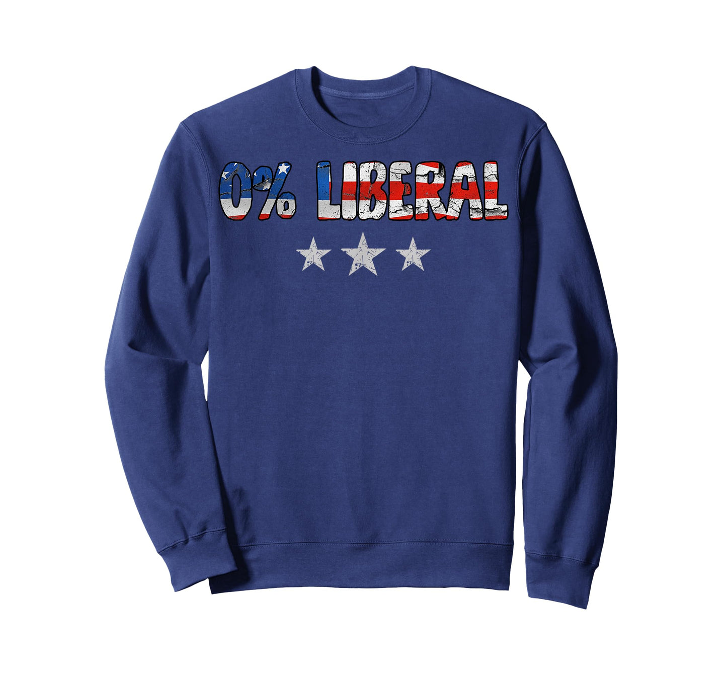 0% Liberal Zero Percent Liberalism T-Shirt