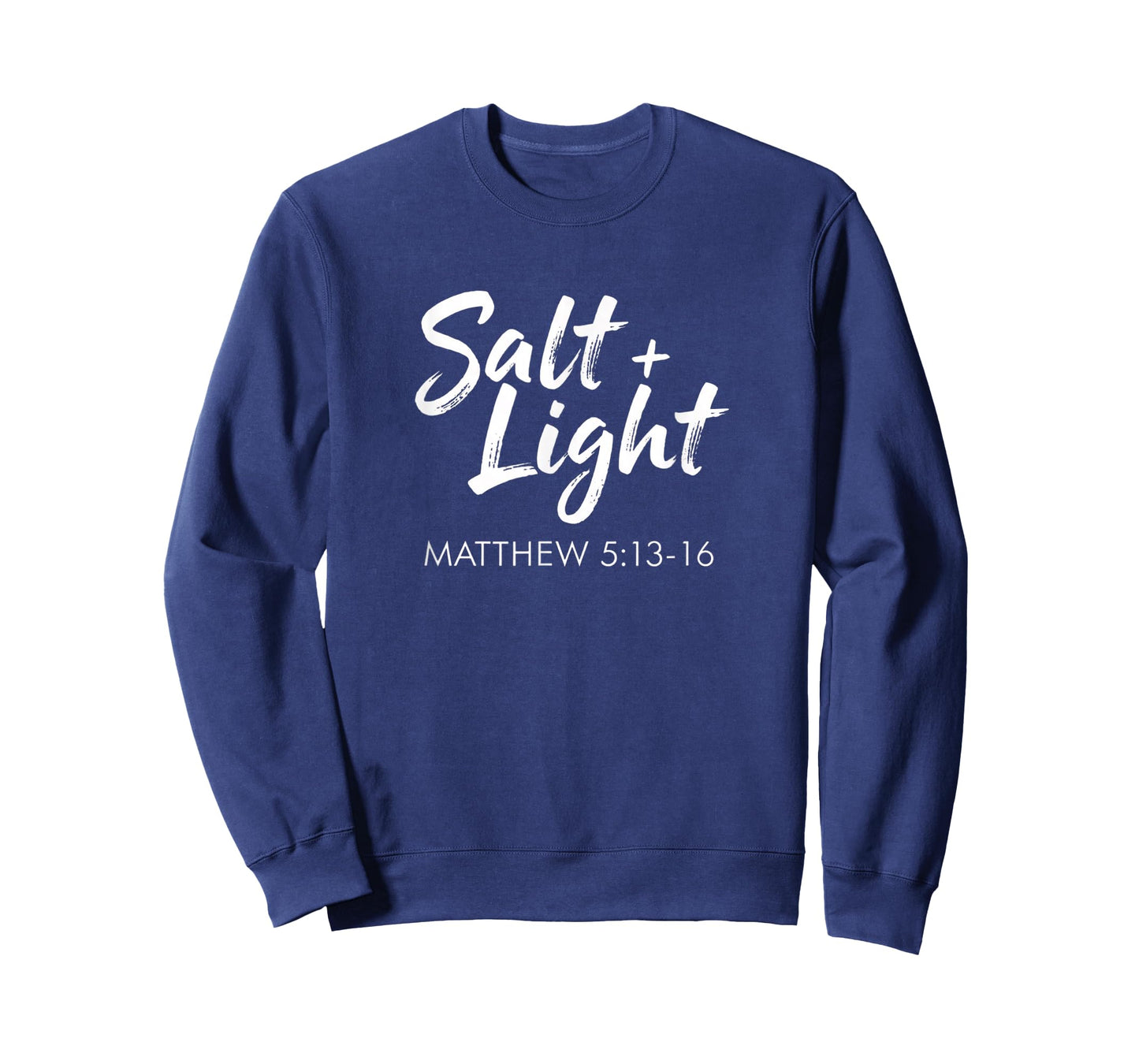 Christian Salt + Light Matthew 5:13-16 Bible Verse Faith T-Shirt