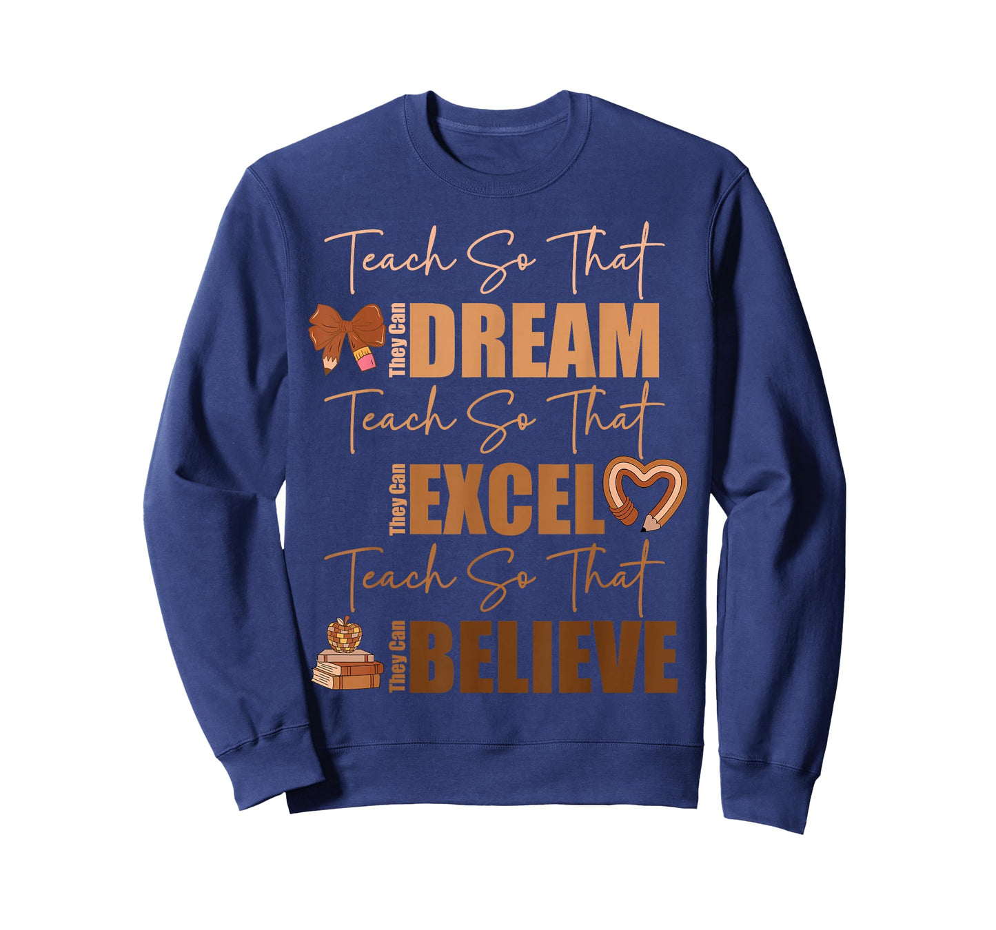 Teach So That They Can Dream Excel Teacher Black History BHM T-Shirt