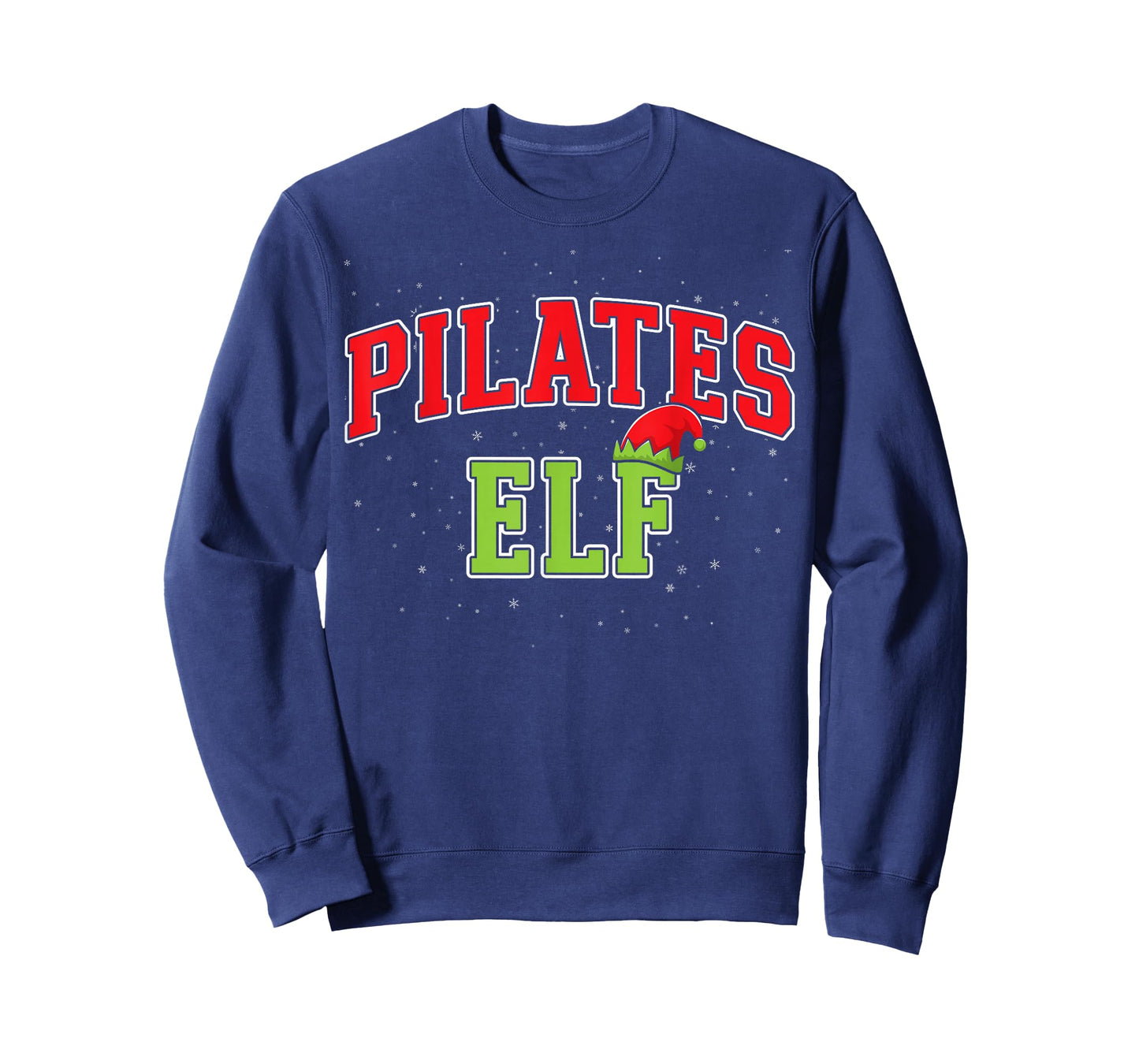Pilates Elf Christmas Family Matching Group Xmas T-Shirt
