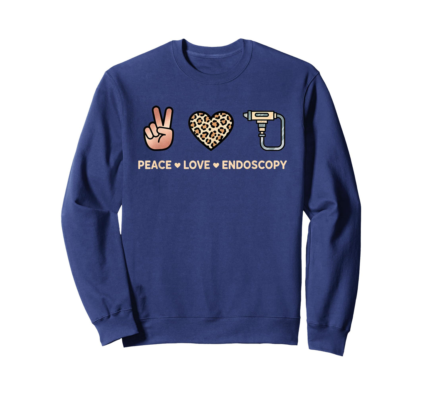 Nurse Peace Love Endoscopy T-Shirt