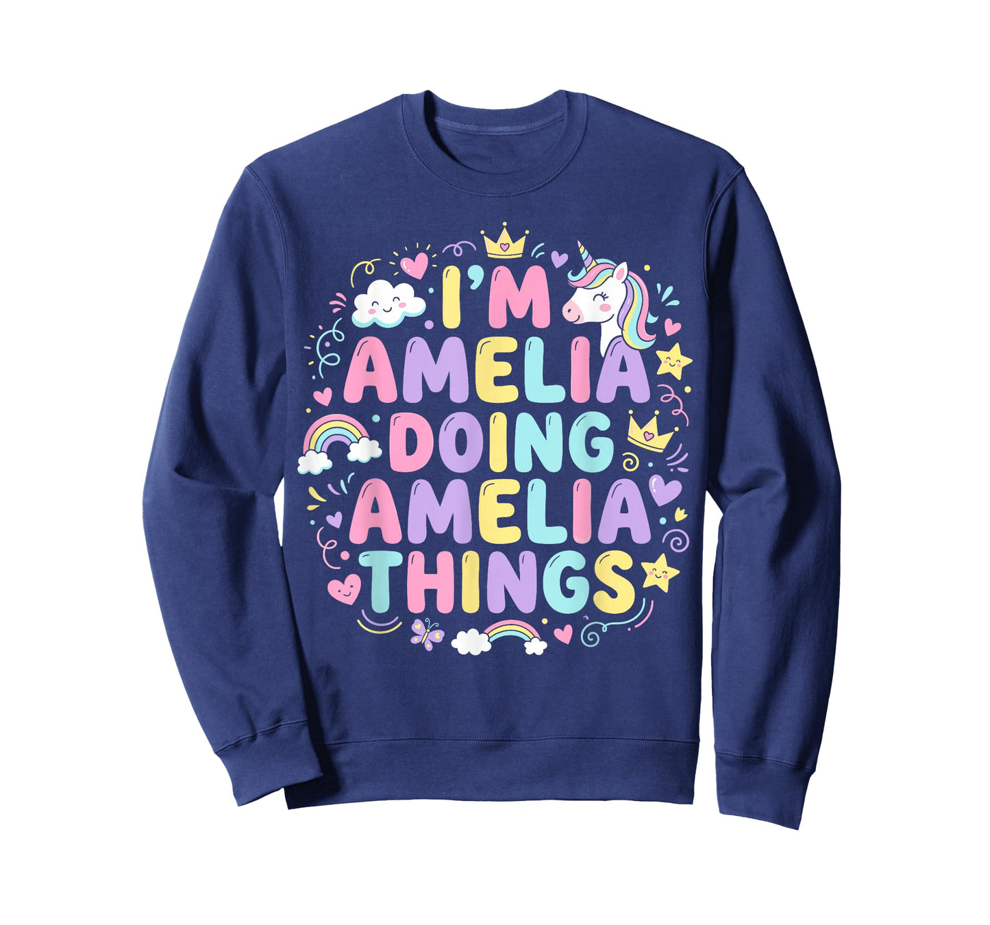 I'm Amelia Doing Amelia Things Cute Girl's T-Shirt