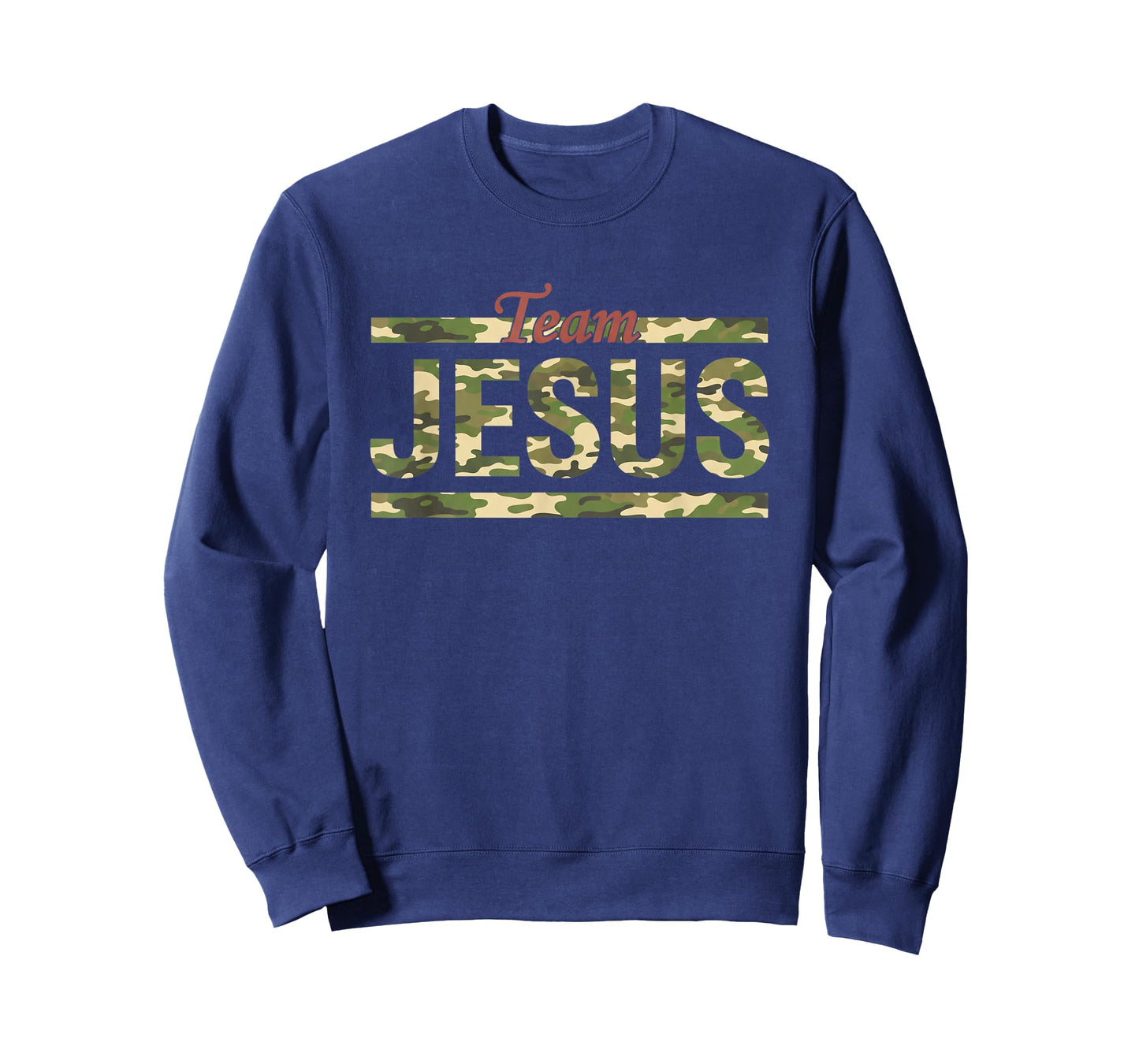 Christian - Team Jesus Camo Faith Squad T-Shirt