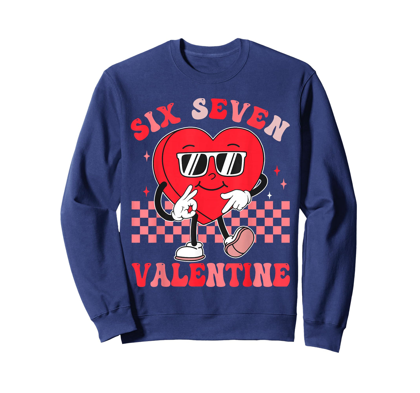 Six Seven 67 Meme Cool Valentine’s for Teens Boys Girls Kids T-Shirt