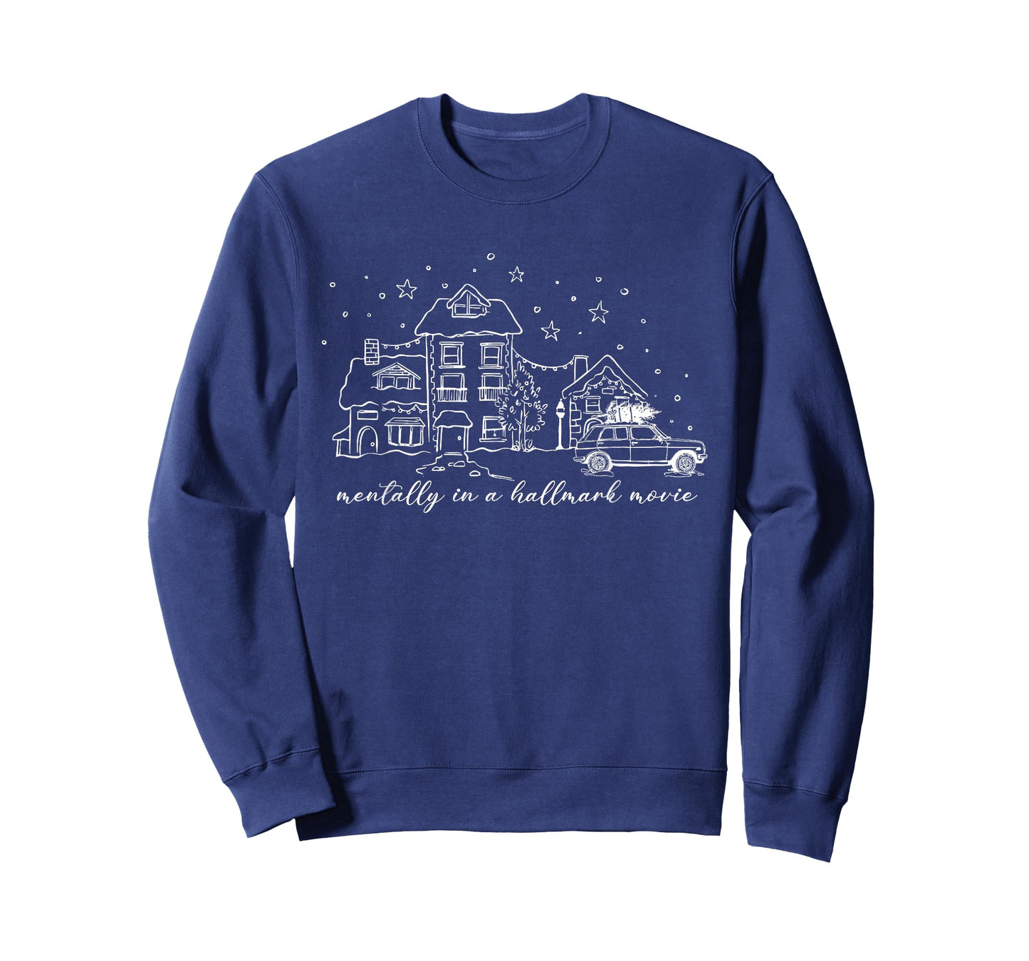 Mentally in A Hallmark Movie Vibes T-Shirt