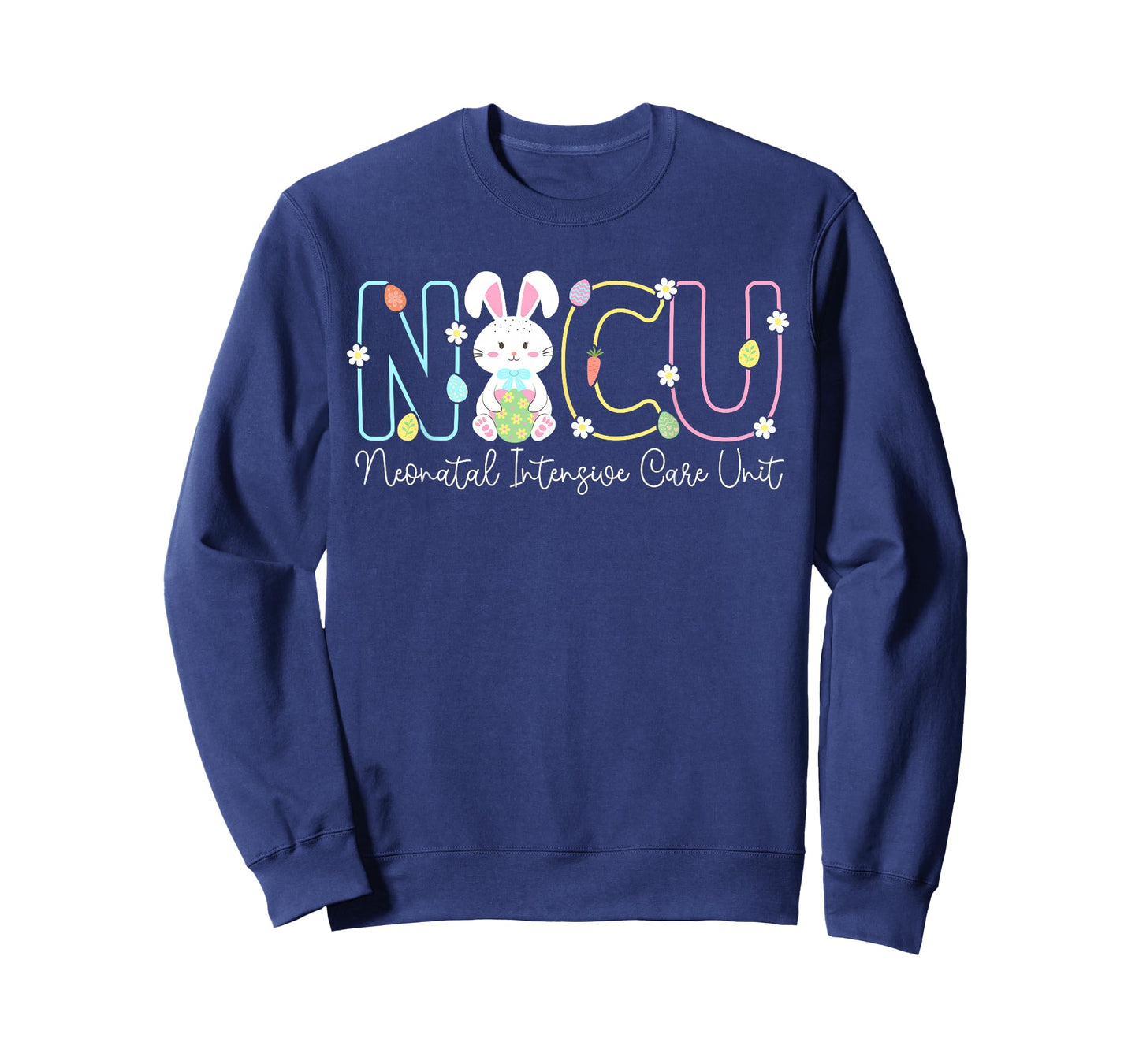 NICU Easter Bunny Neonatal Intensive Care Unit Easter Day T-Shirt