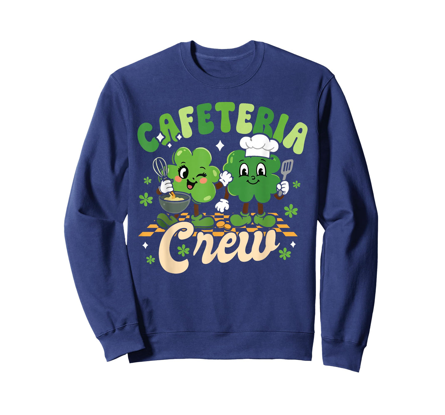 Cafeteria Crew Cafeteria Squad St Patricks Day Shamrock T-Shirt