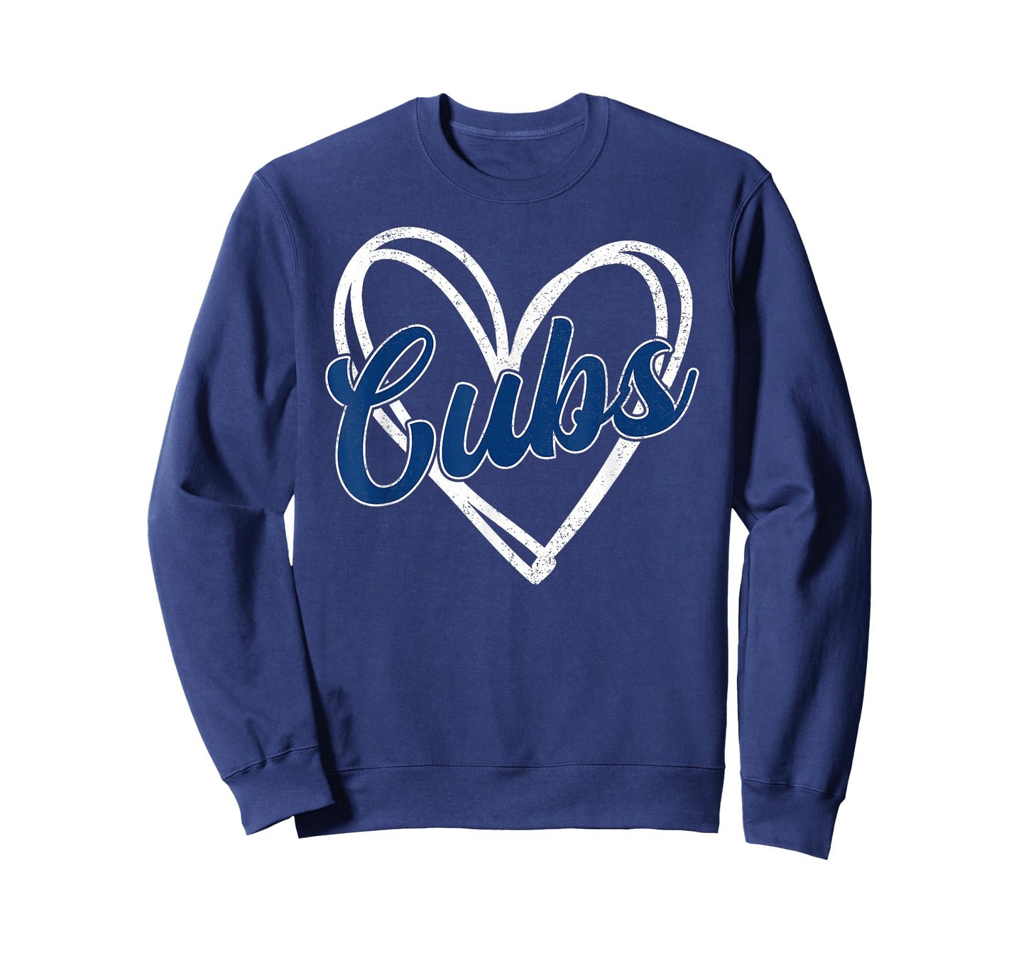 Vintage Cubs Name Heart for Men Women and Kids T-Shirt