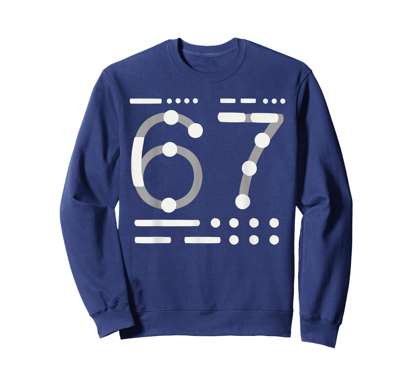 67 Shirt, Morse Code 67 Kid Meme six Seven Graphic Tees T-Shirt