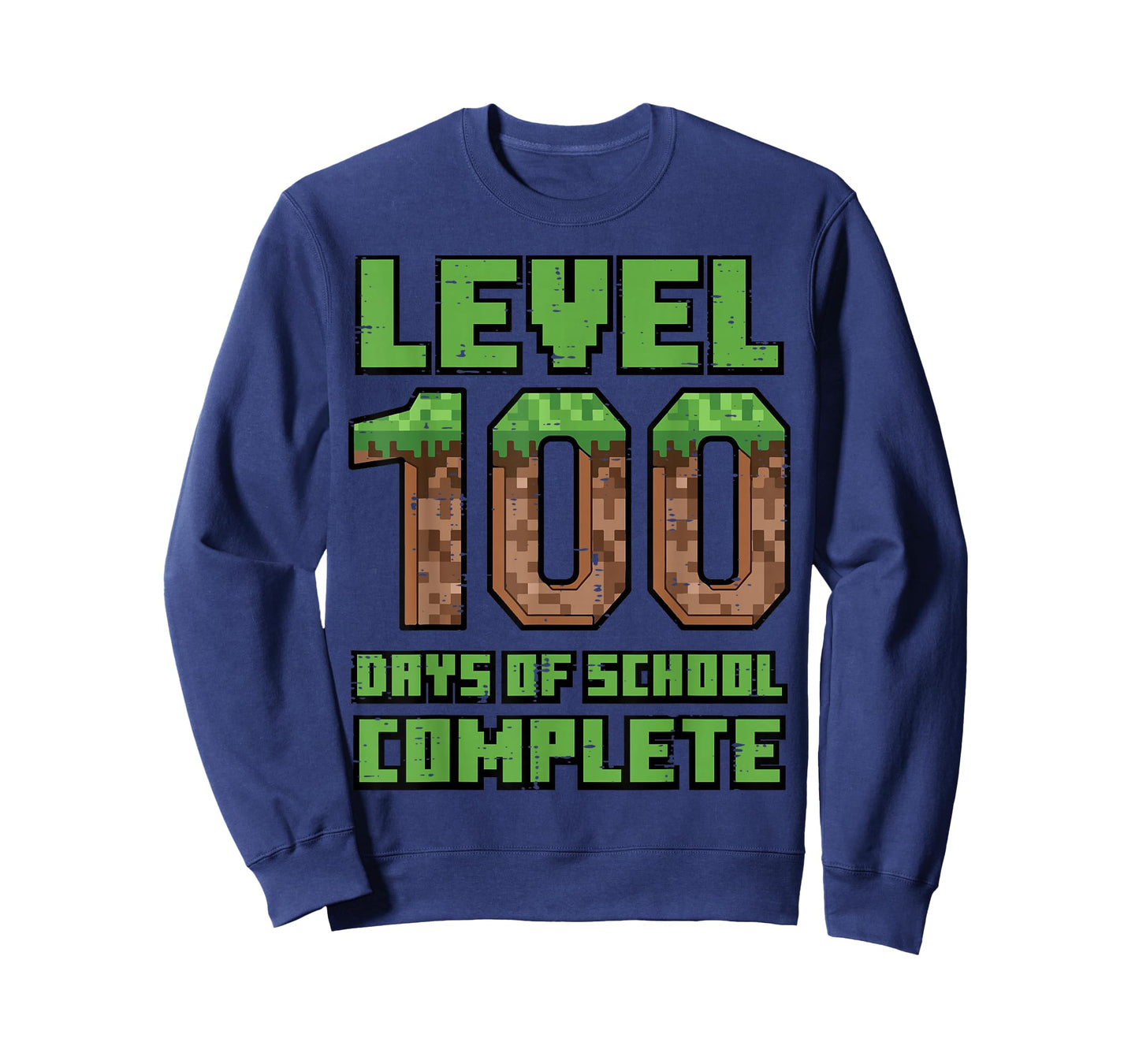Level 100 Days of School Complete Gamer 100th Day Boys Kids T-Shirt