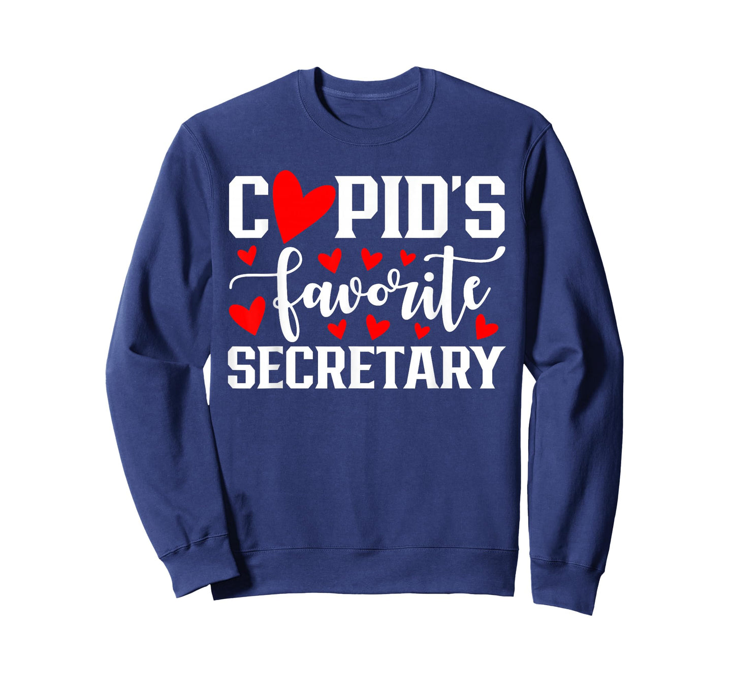 Cupid's Favorite Secretary Cute Heart Valentine's Day T-Shirt