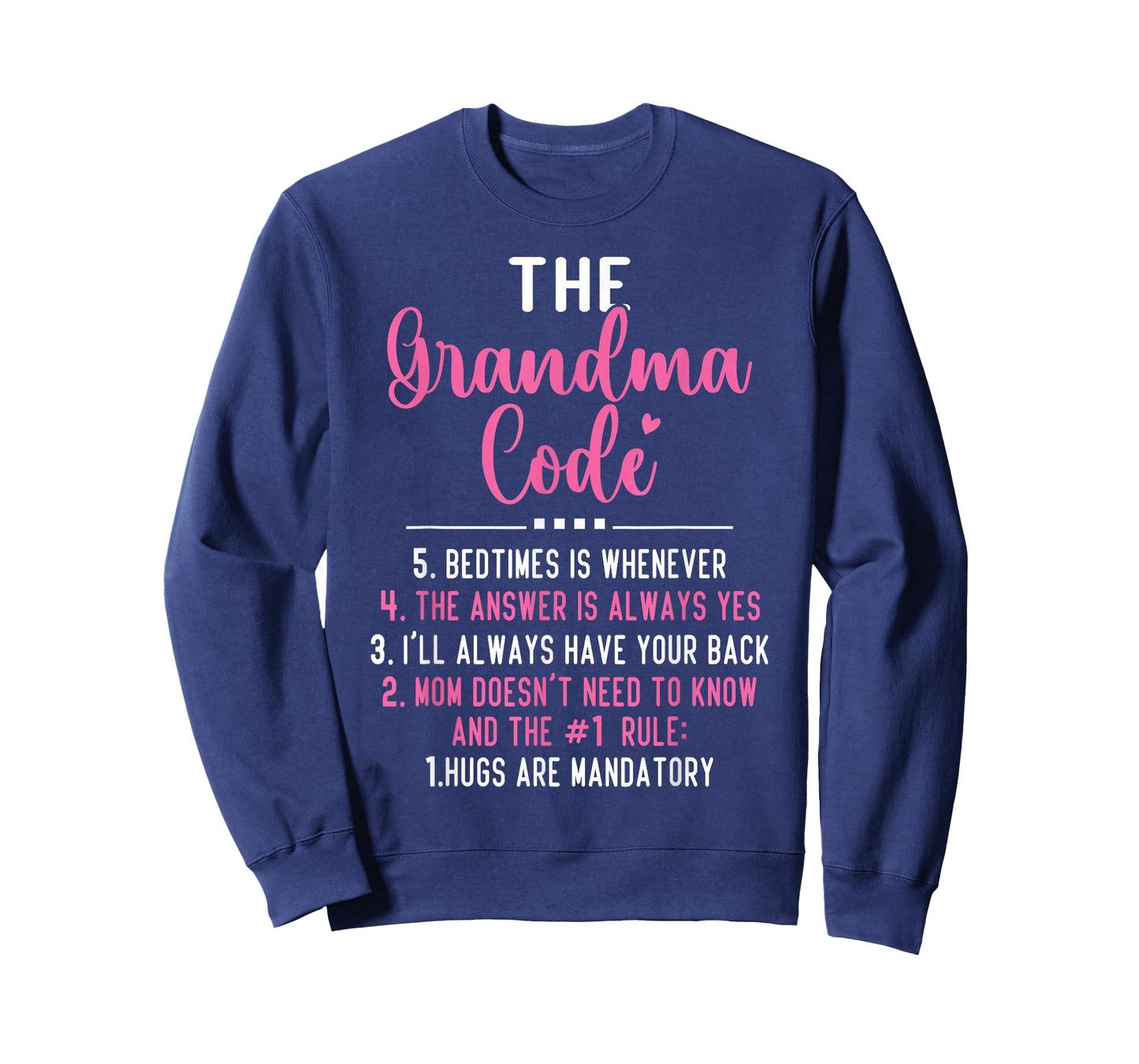 The Grandma Code Granny Grandparent Grandmother T-Shirt