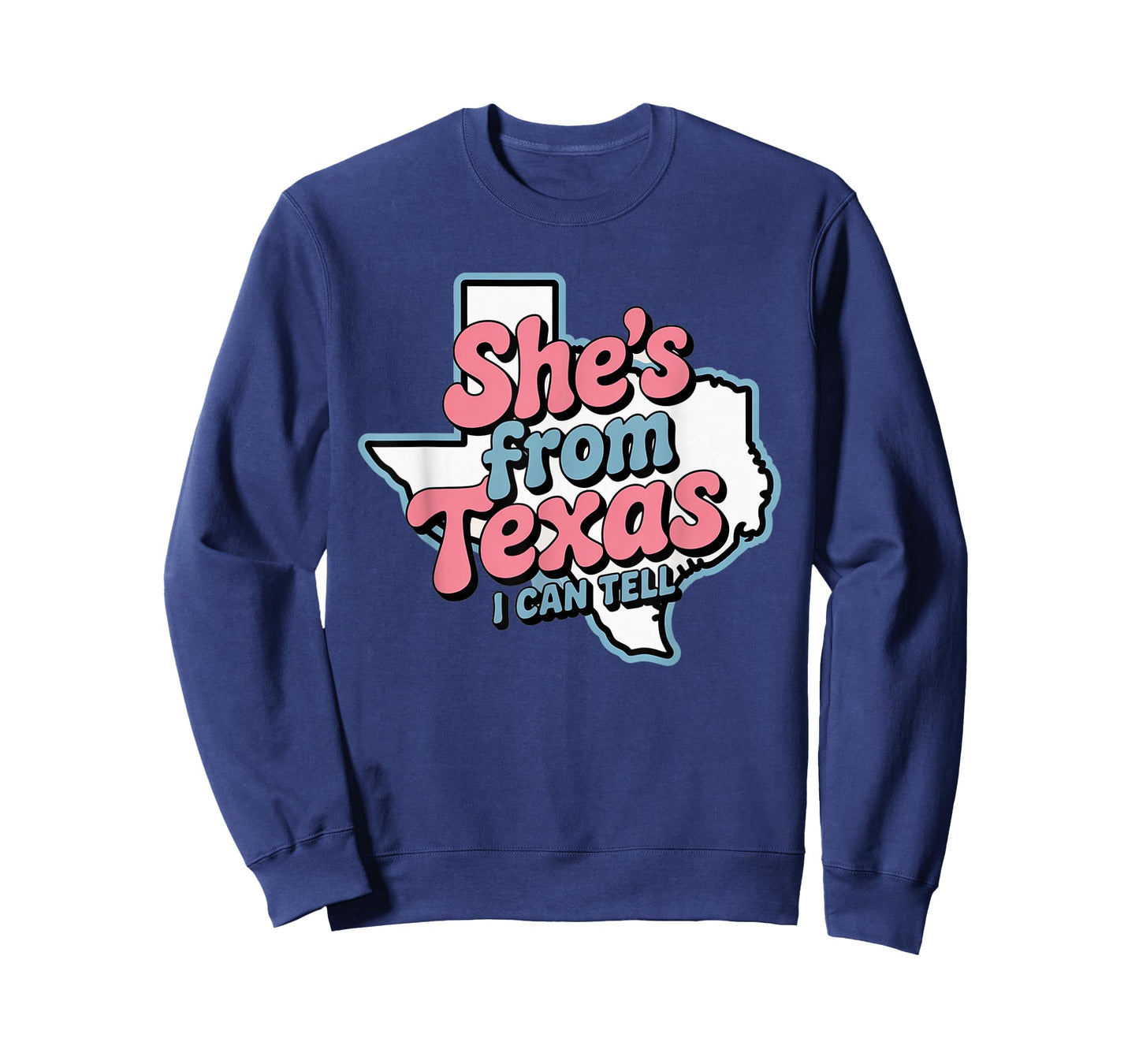 She's from Texas I Can Tell Retro Vintage Texas Girl T-Shirt