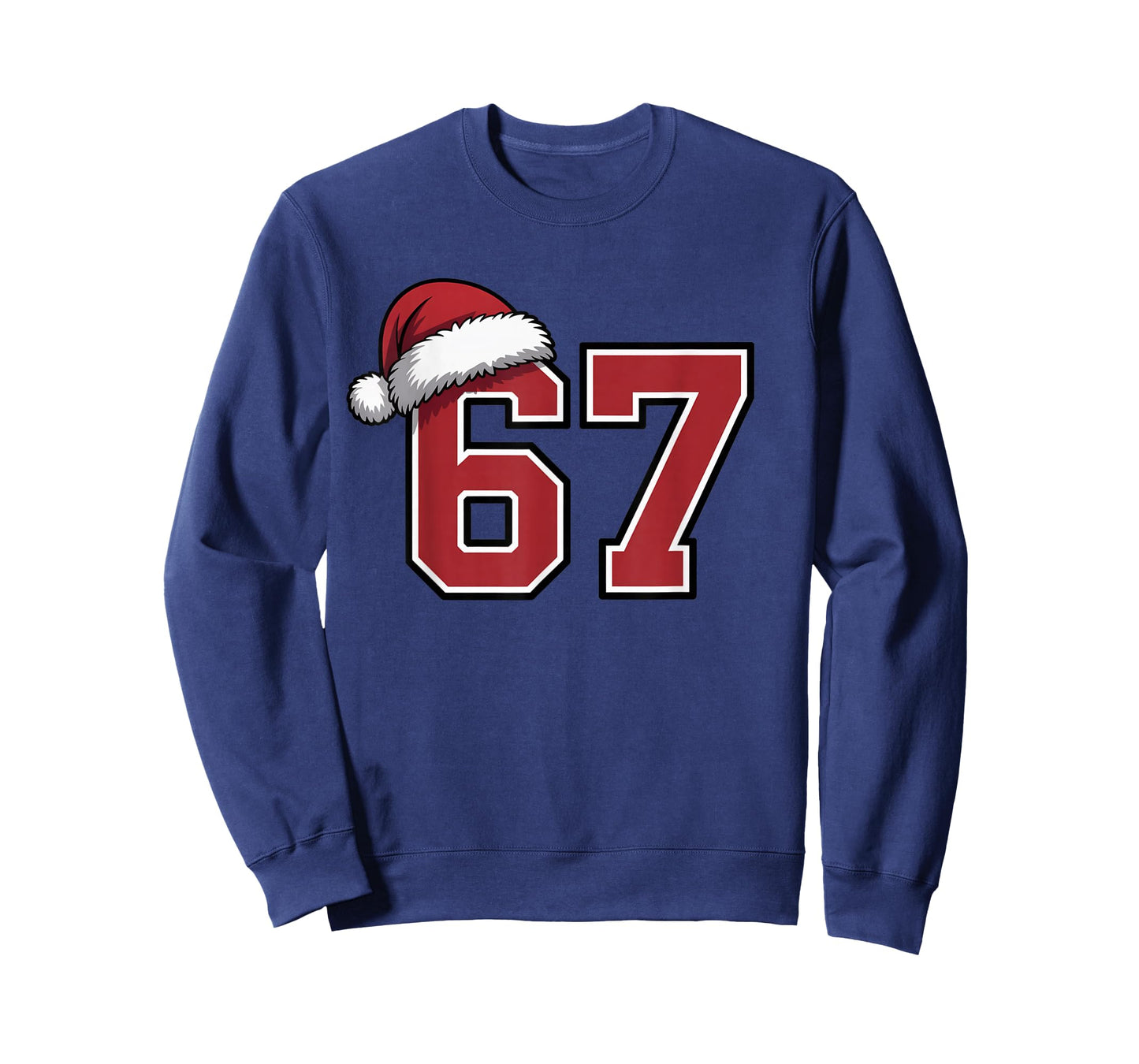 6 7 Christmas 67 Santa Six Seven Funny Christmas Boys Teens T-Shirt