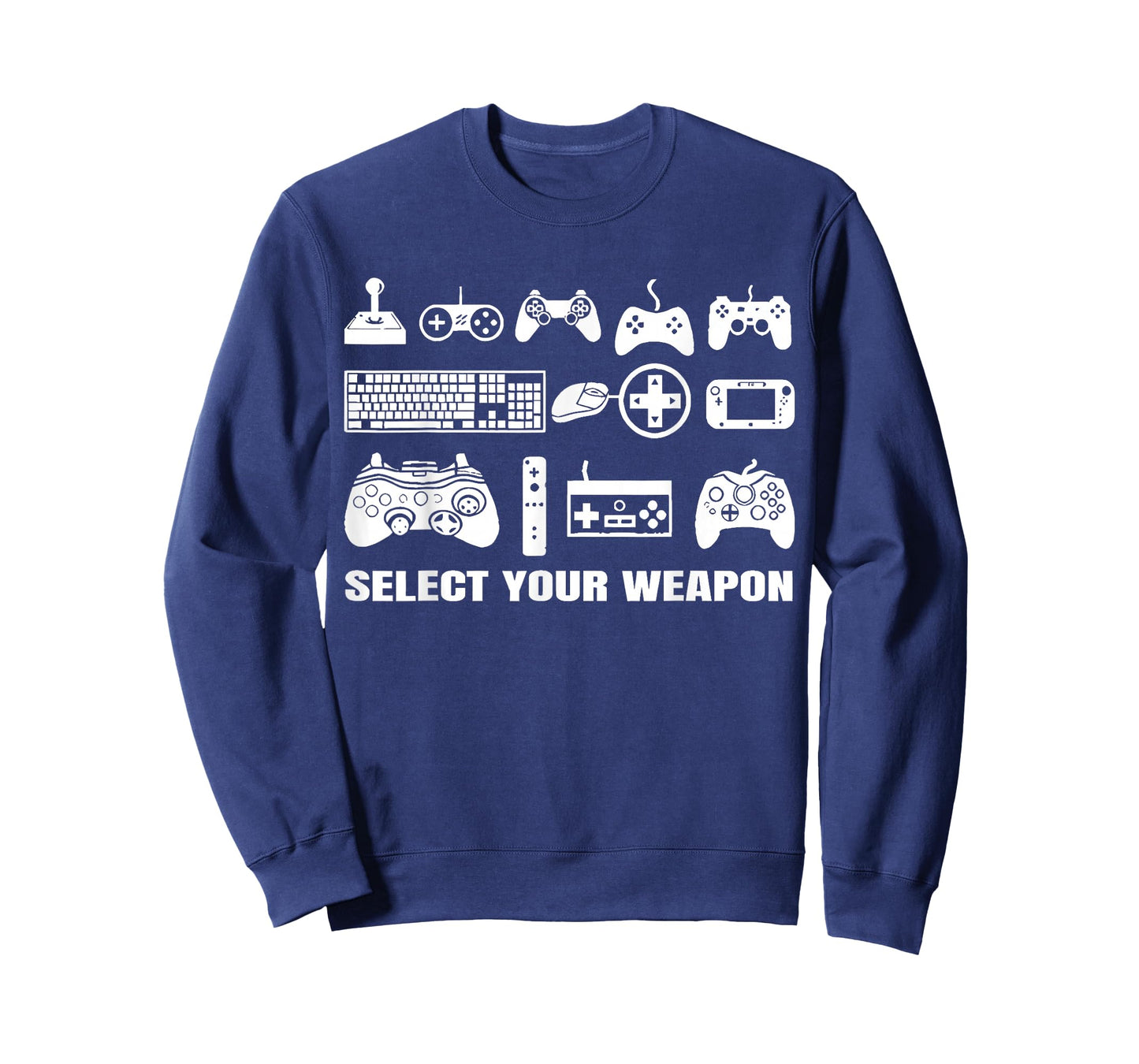 Select Your Weapon Funny Gaming Video Games Controller T-Shirt