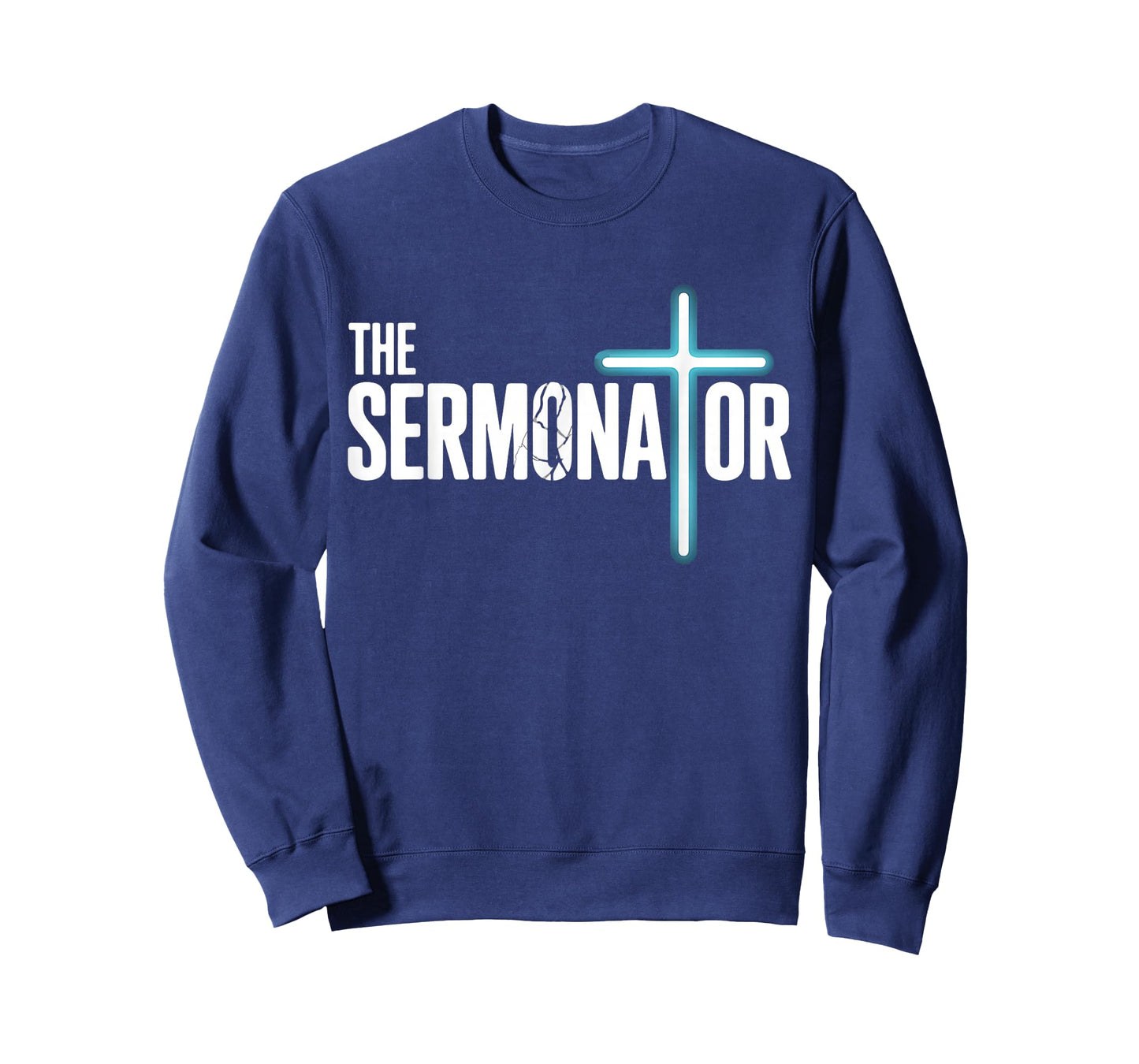 The Sermonator Christian Preacher Faith Humor Church T-Shirt