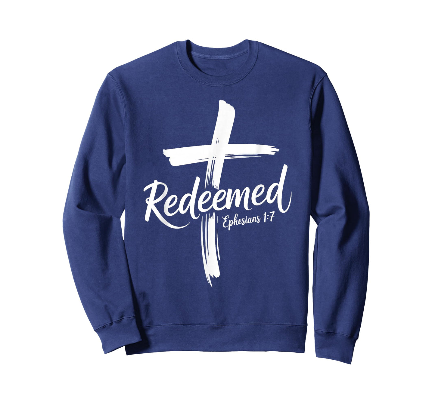 Cross Redeemed Through Jesus Christ Faith Christian T-Shirt