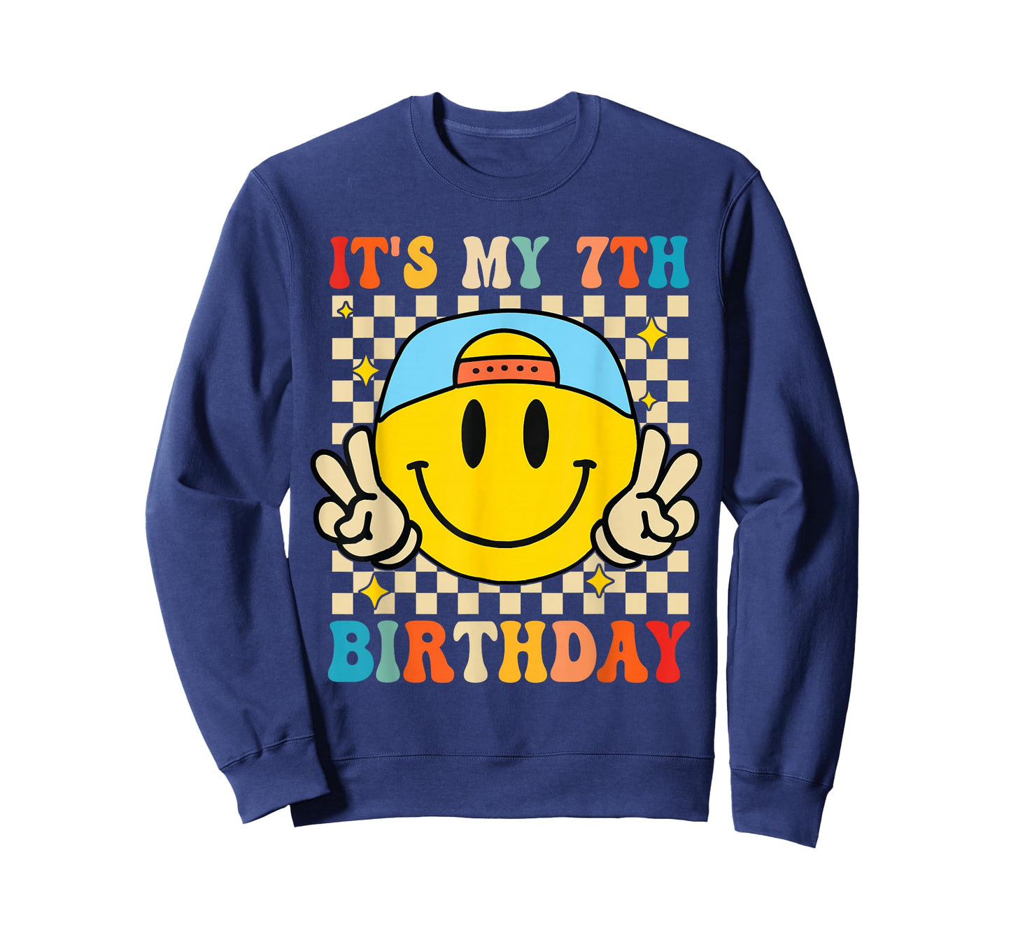 It's My 7th Birthday 7 Years Old Boys Bruh I'm 7 Seven Party T-Shirt
