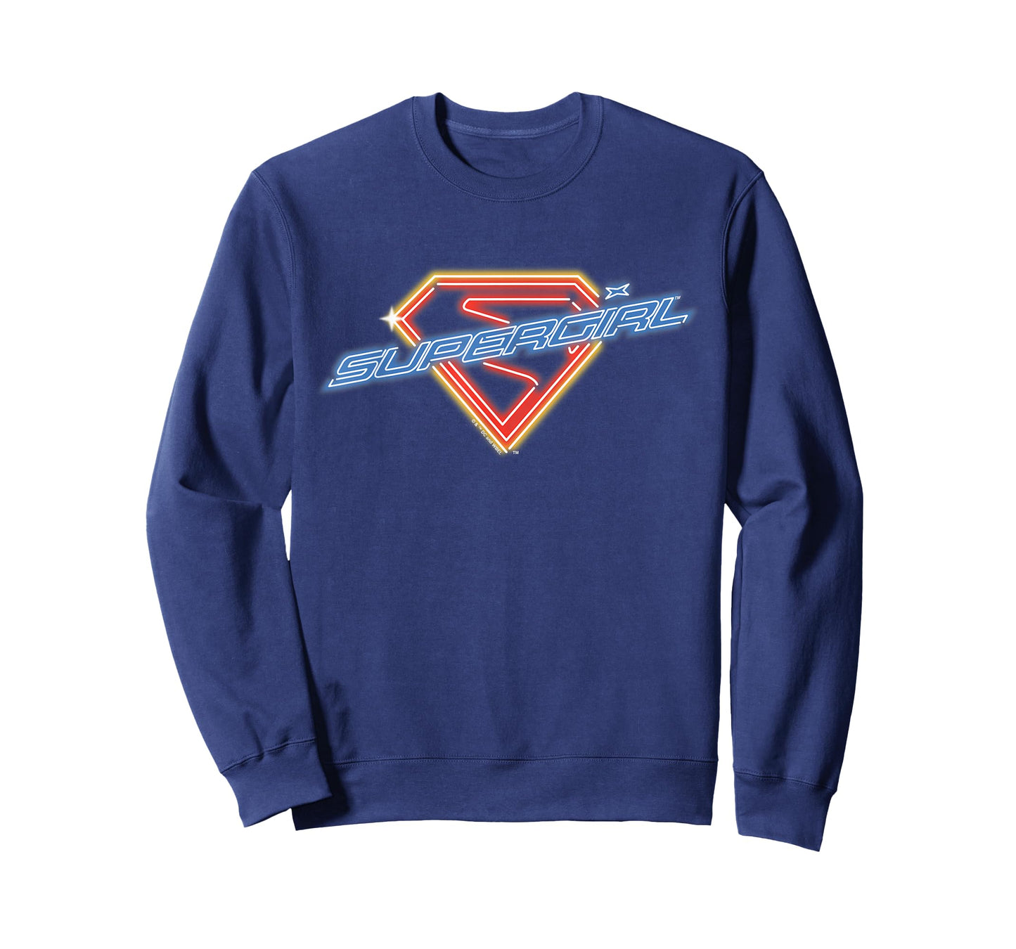 Supergirl 2026 Neon Glow Shield T-Shirt