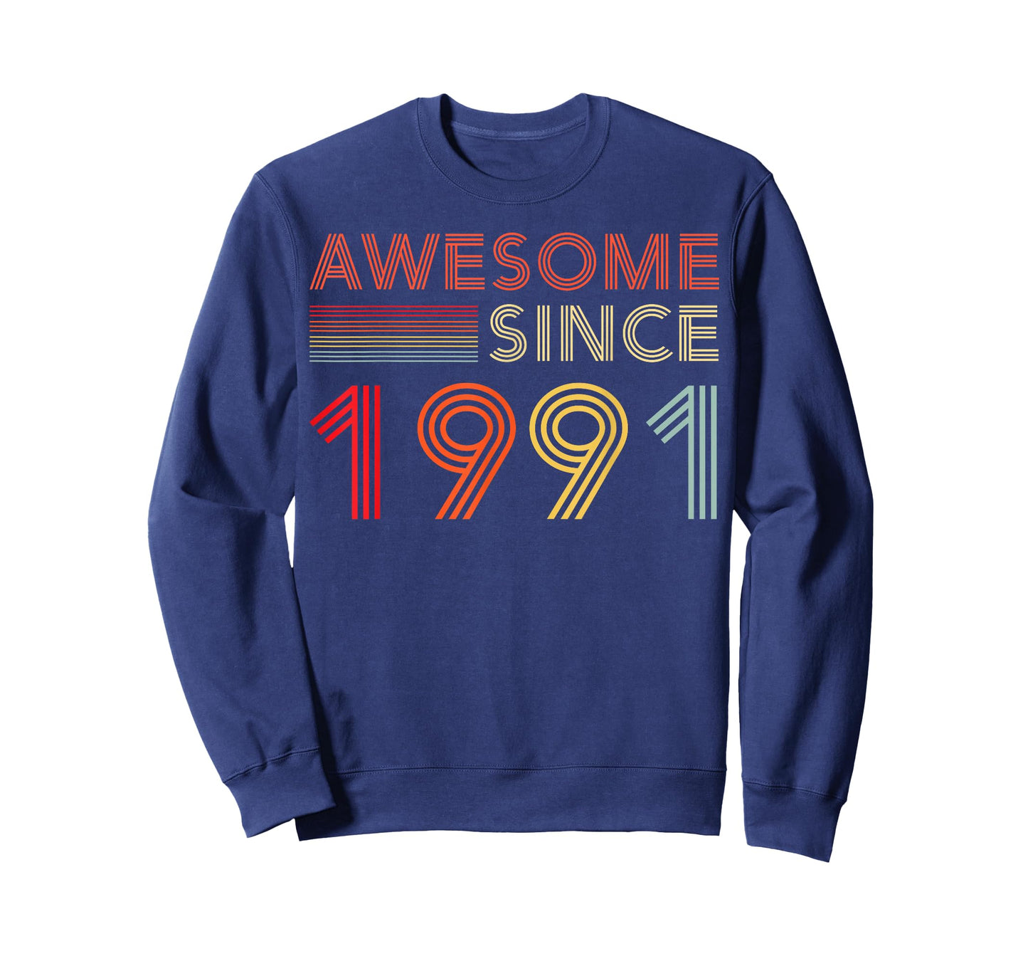 35 Birthday Decorations Men 35yr Awesome 1991 35th Birthday T-Shirt