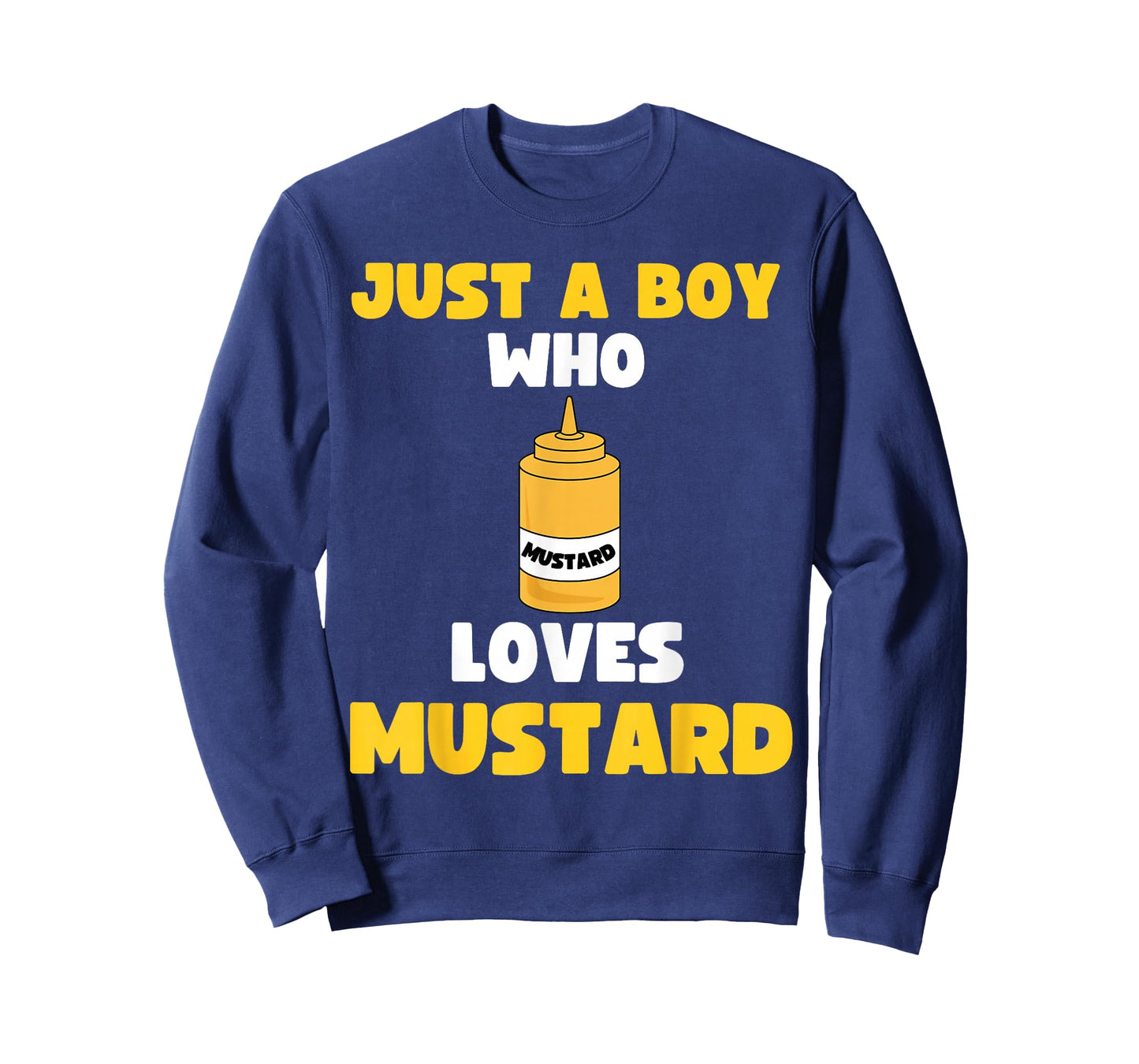 Just A Boy Who Loves Mustard Hot Dog Food Kids Toddler 5T 4T T-Shirt