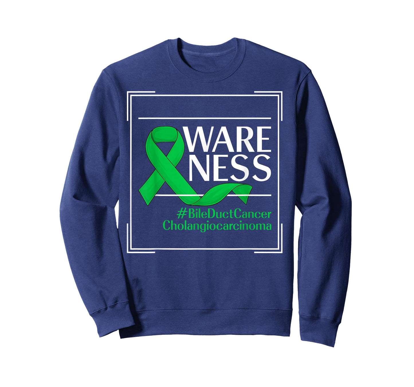 Bile Duct Cancer Awareness Month Warriors Kelly Green Ribbon T-Shirt