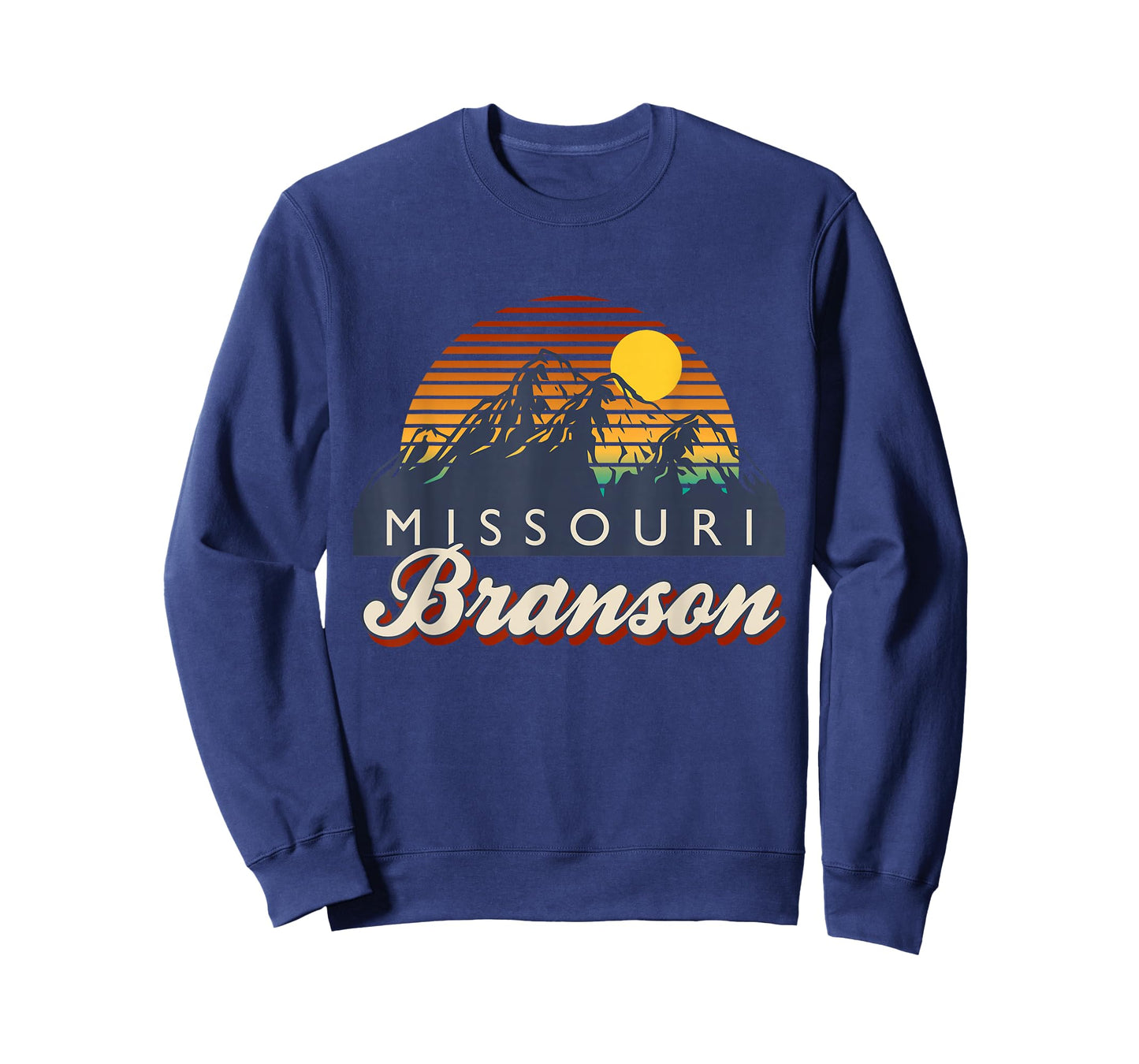 Branson Missouri Vintage Mountain Hiking Retro 80s 90s T-Shirt