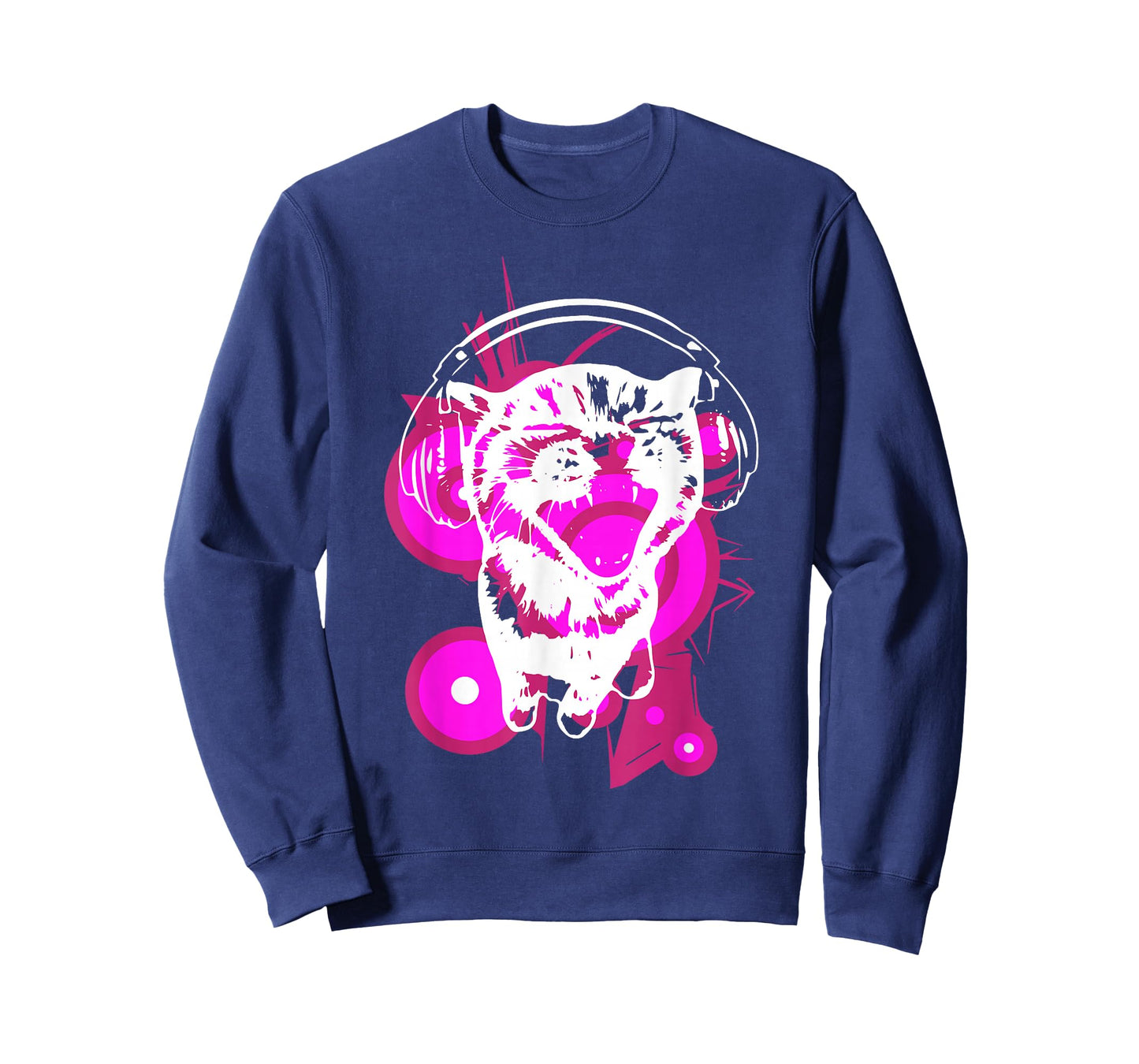 Frutiger Metro Y2K Cat Headphones T-Shirt