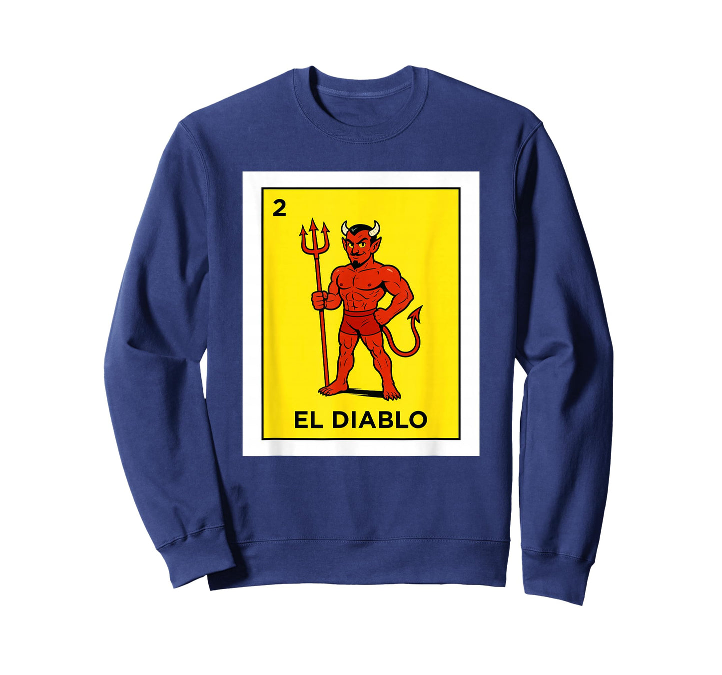 El Diablo Card Mexico Culture Mexican Lottery T-Shirt