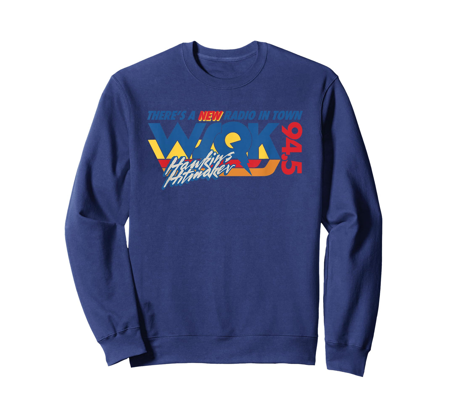 Stranger Things Hawkins WSQK 94.5 Hitmaker Logo T-Shirt